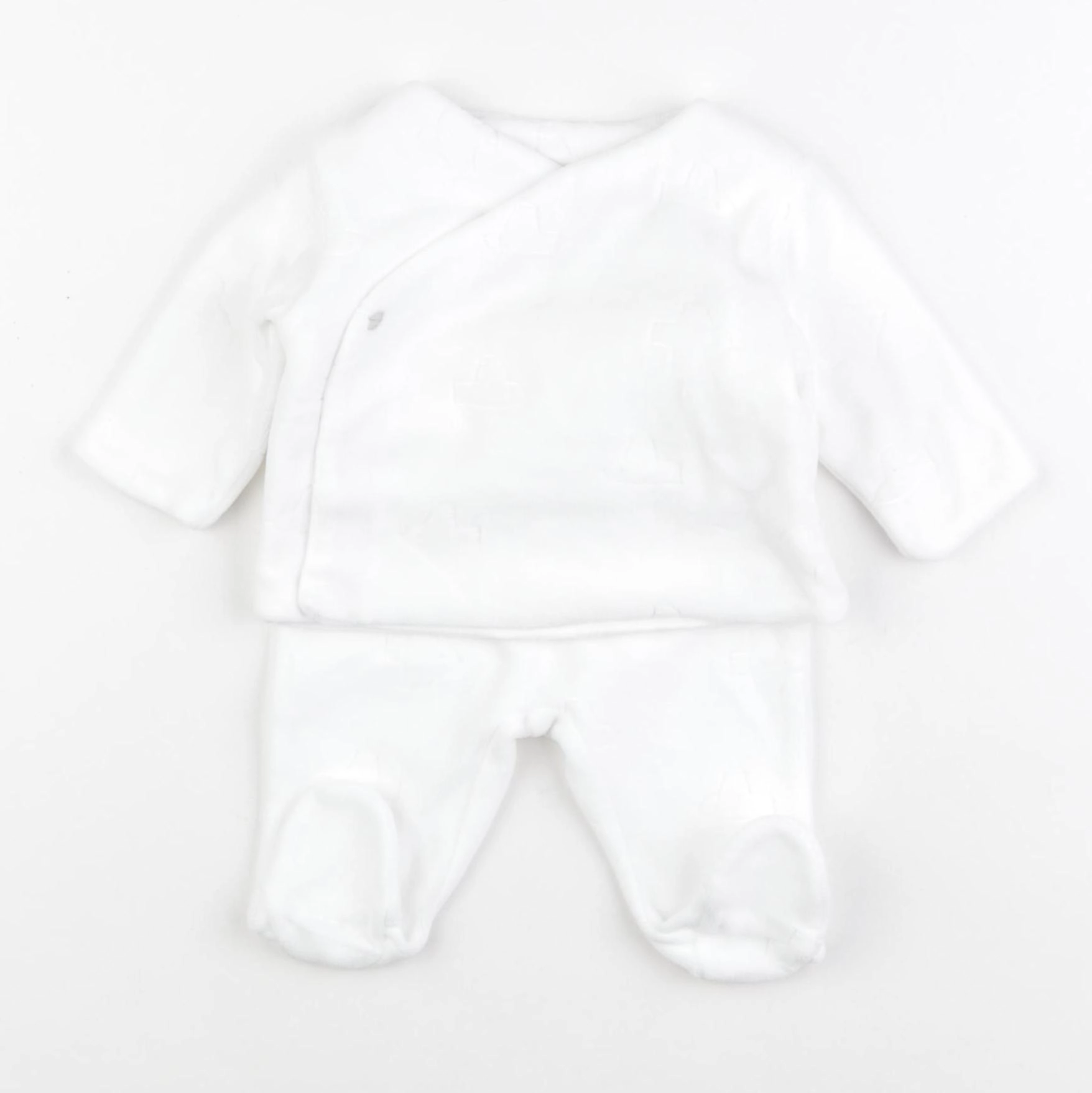 Jacadi - ensemble blanc - 3 mois