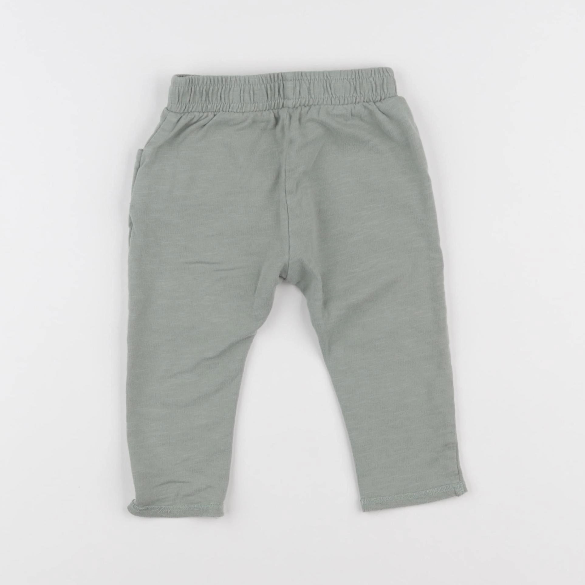 Vertbaudet - pantalon vert - 9 mois
