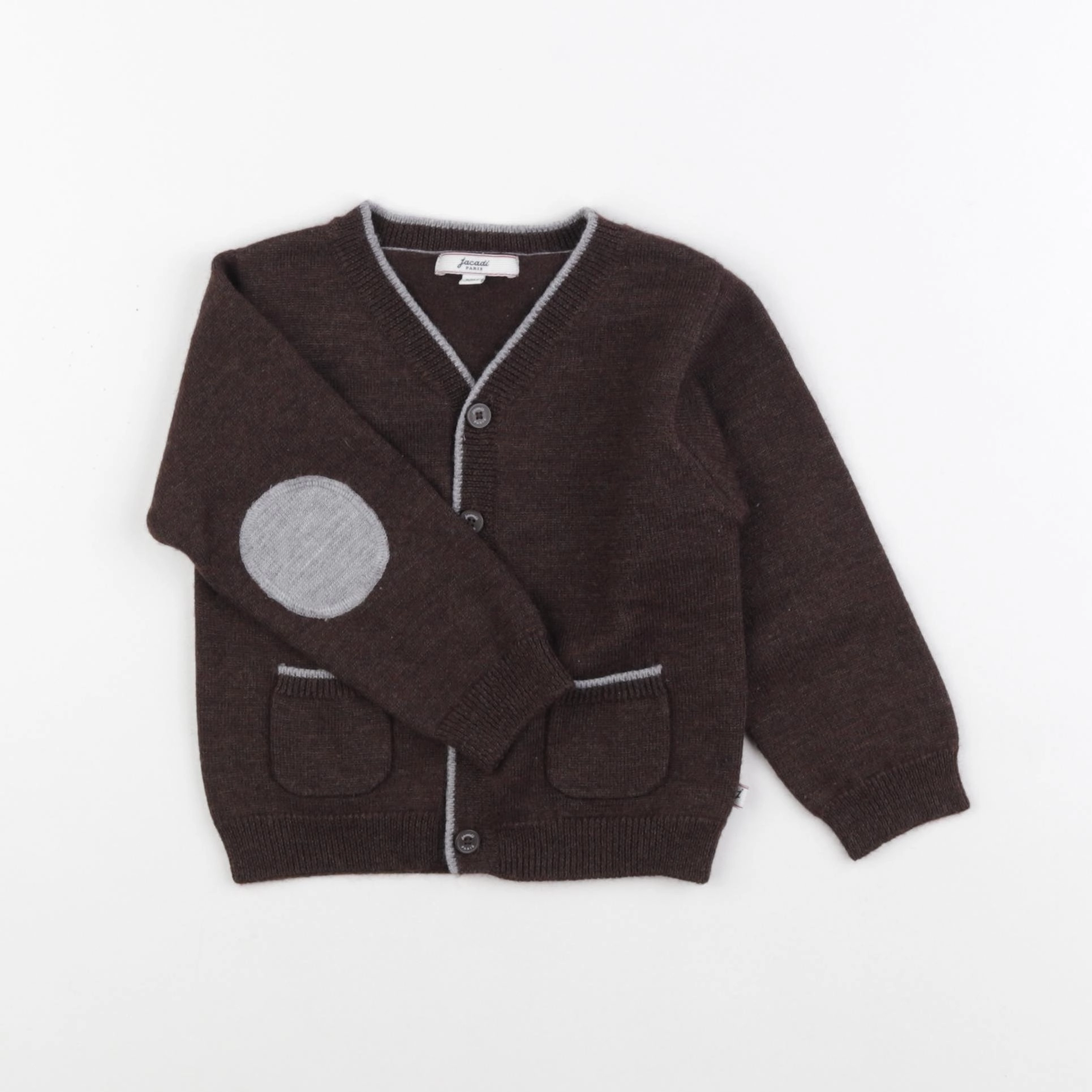 Jacadi - gilet marron - 3 ans
