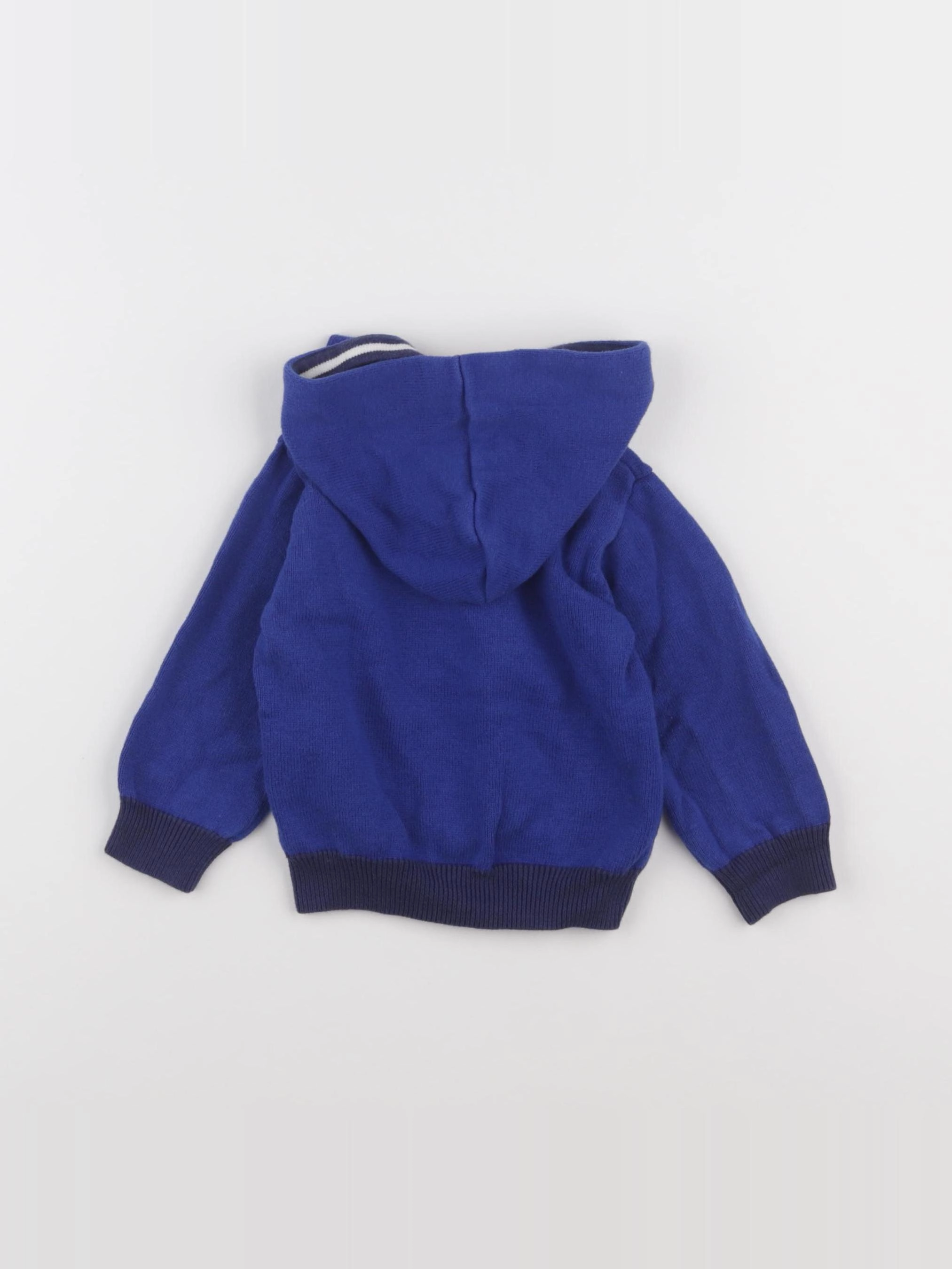 Jacadi - pull bleu - 12 mois