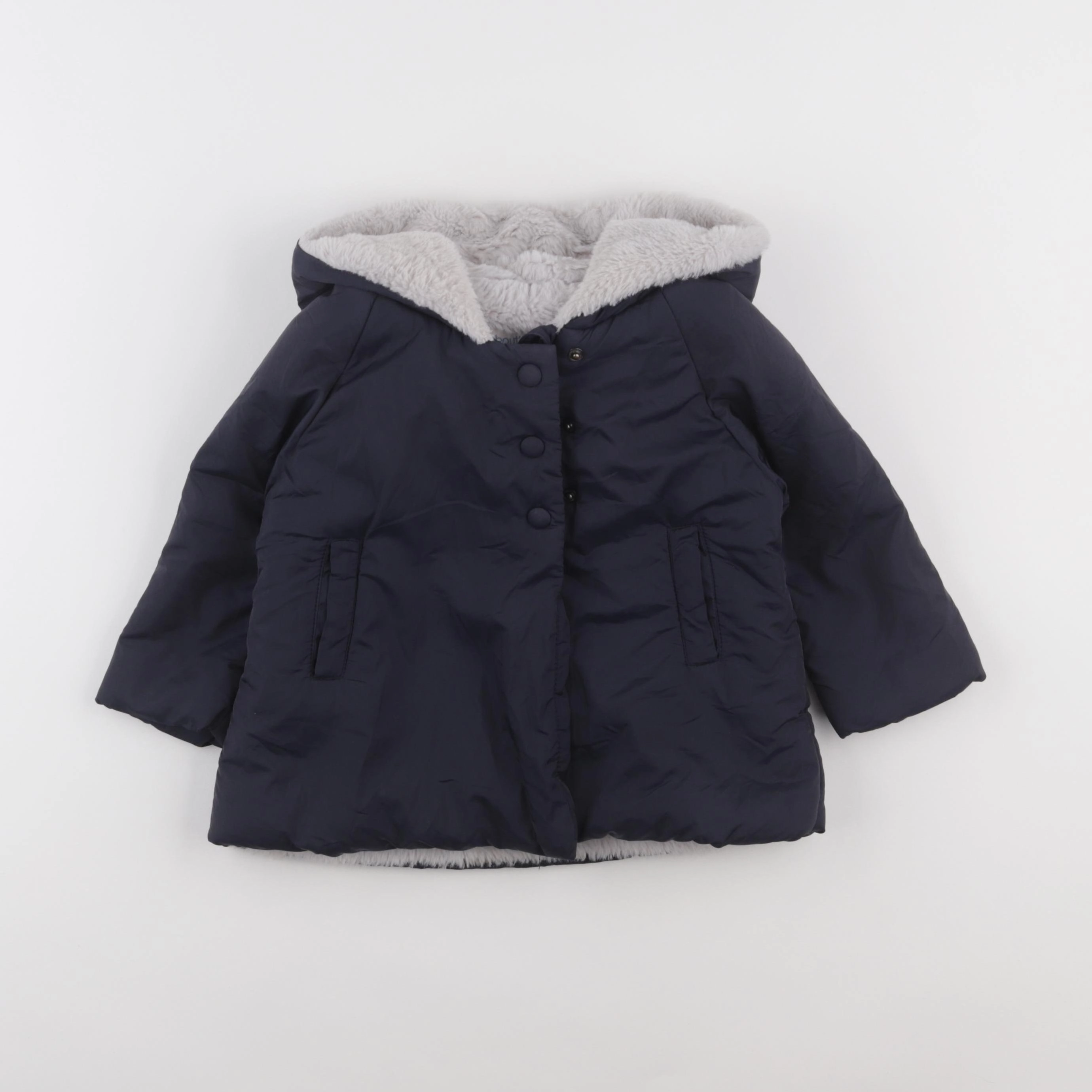 Boutchou - veste bleu - 18 mois