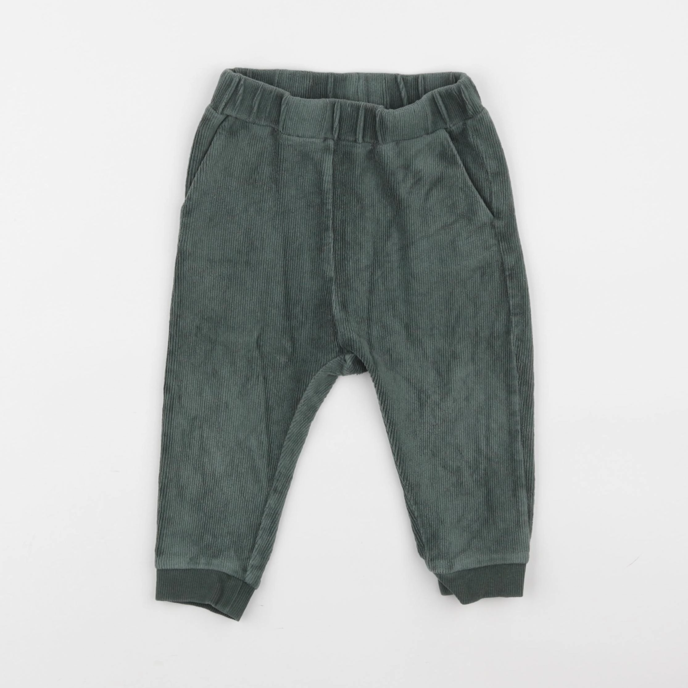 H&M - jogging vert - 9/12 mois