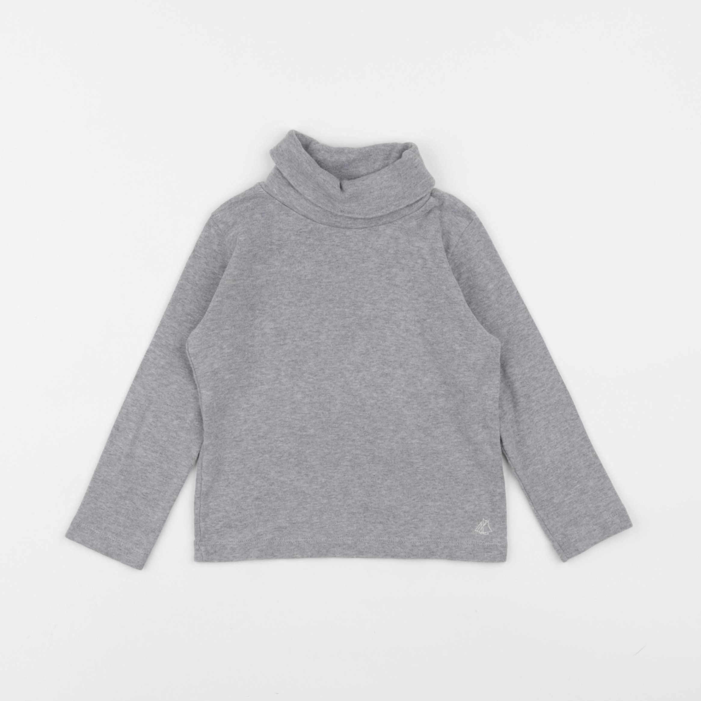 Petit Bateau - sous-pull gris - 3 ans