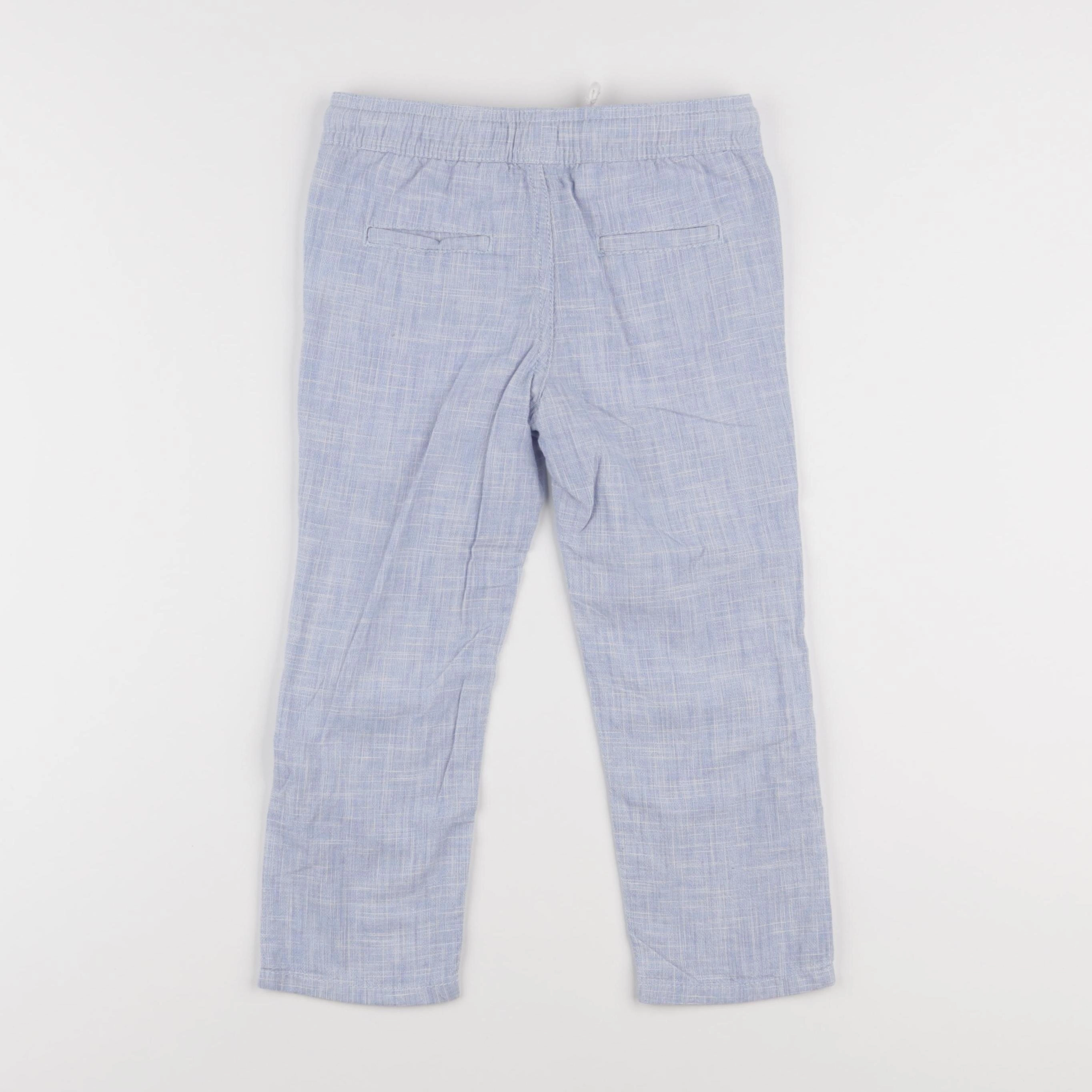 Vertbaudet - pantalon bleu - 4 ans