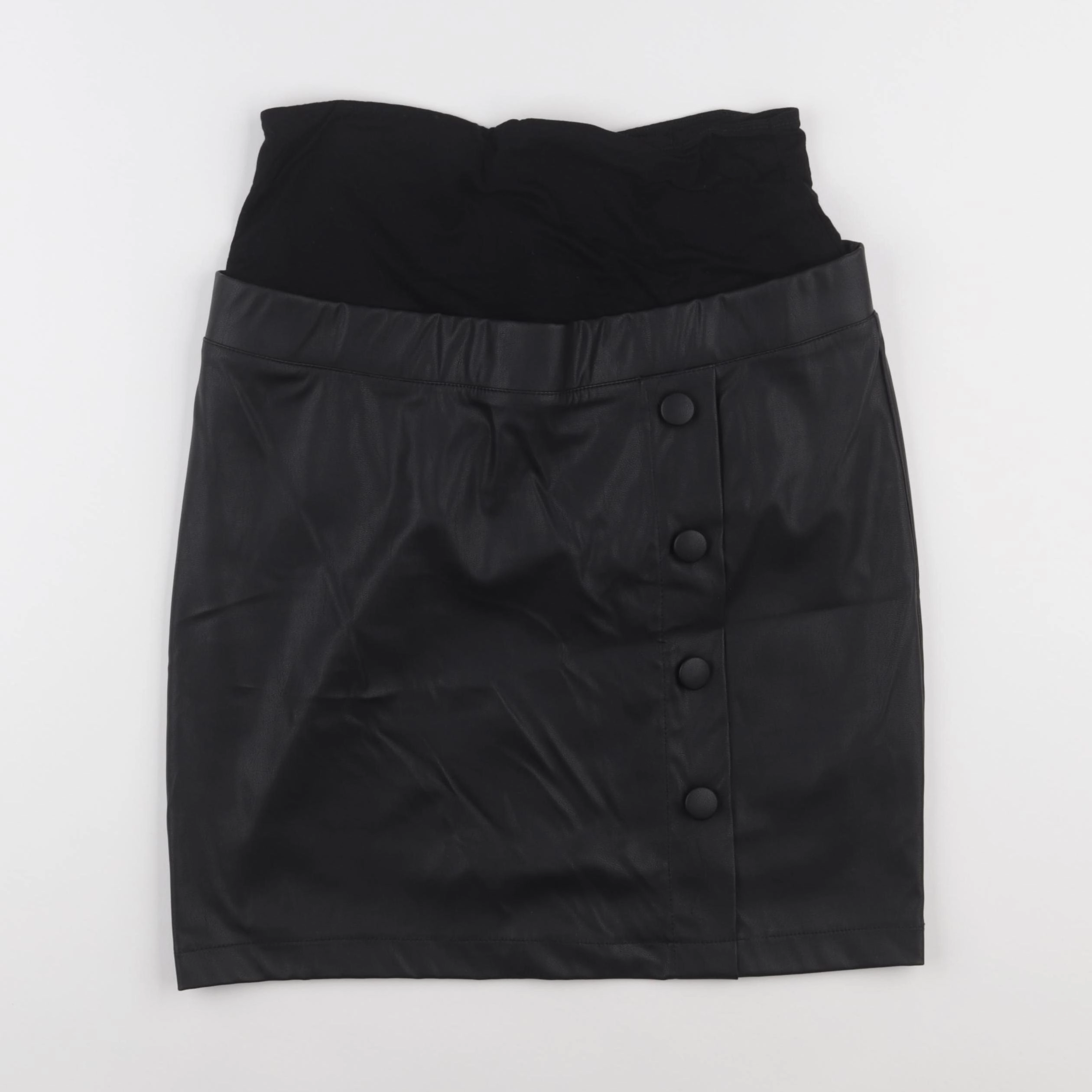 Envie de fraise - jupe grossesse noir - 36