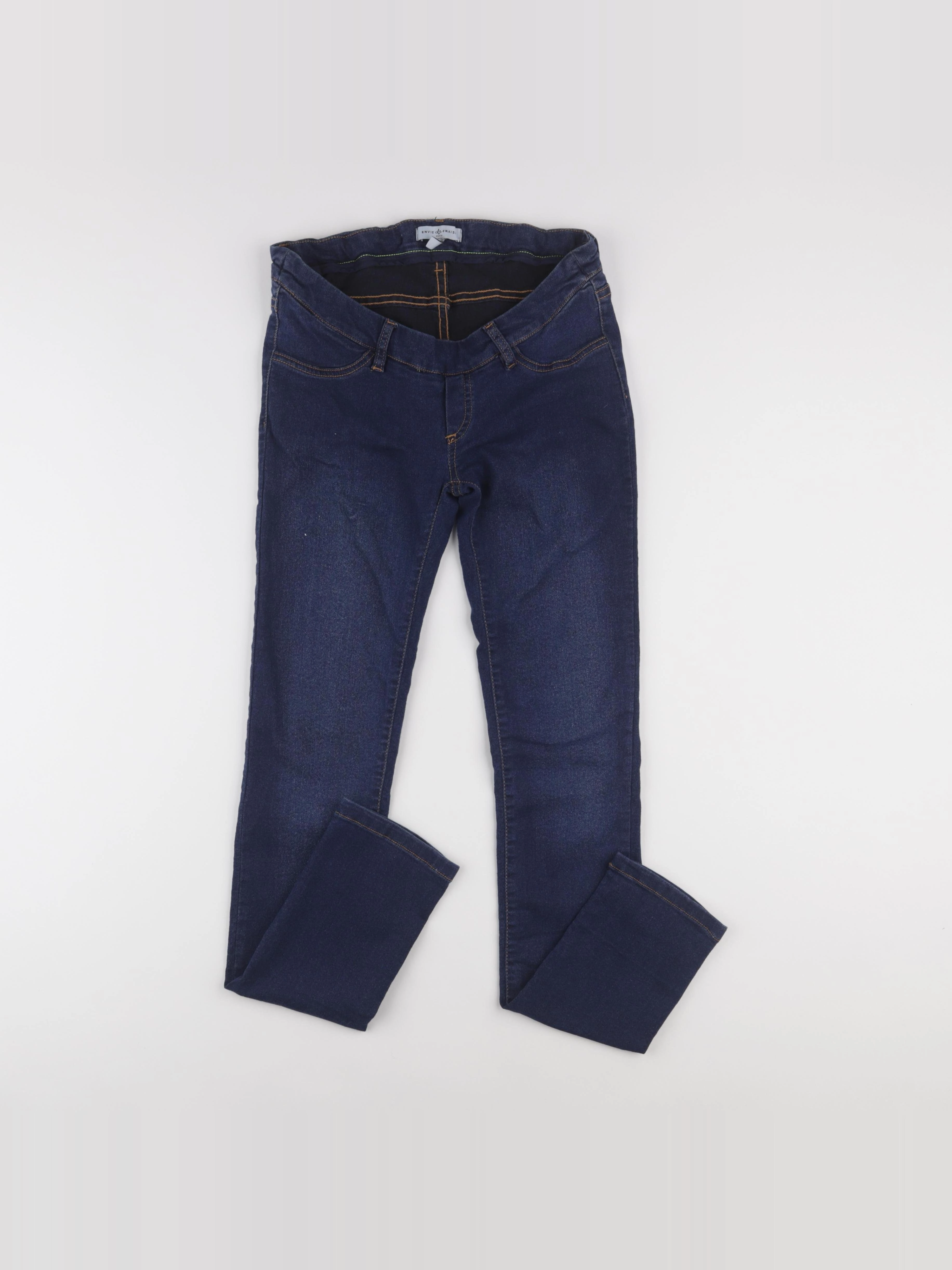Envie de fraise - jean grossesse bleu - 34
