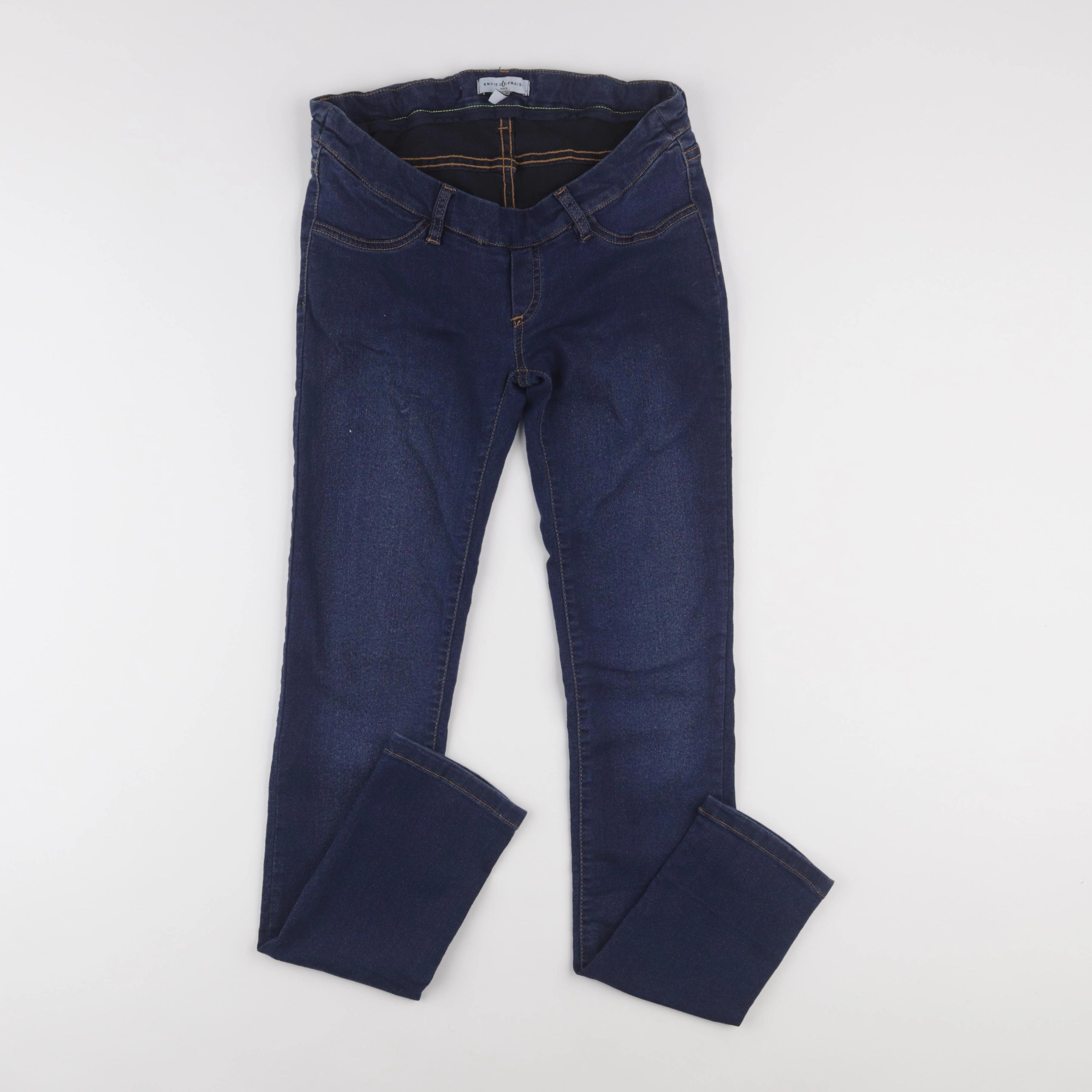 Envie de fraise - jean grossesse bleu - 34