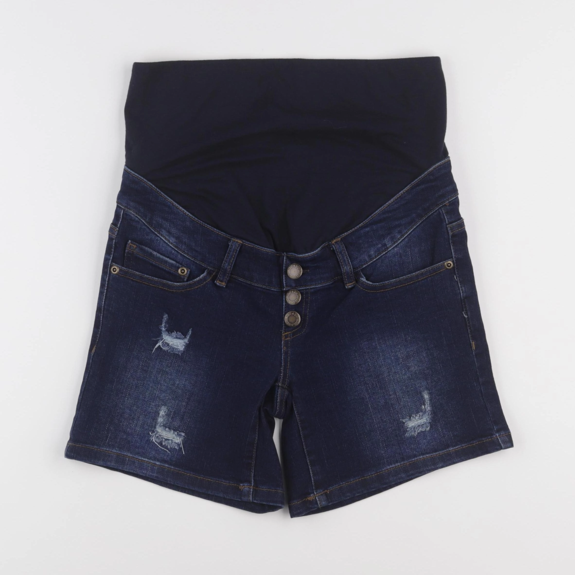 Vertbaudet - short grossesse bleu - 34