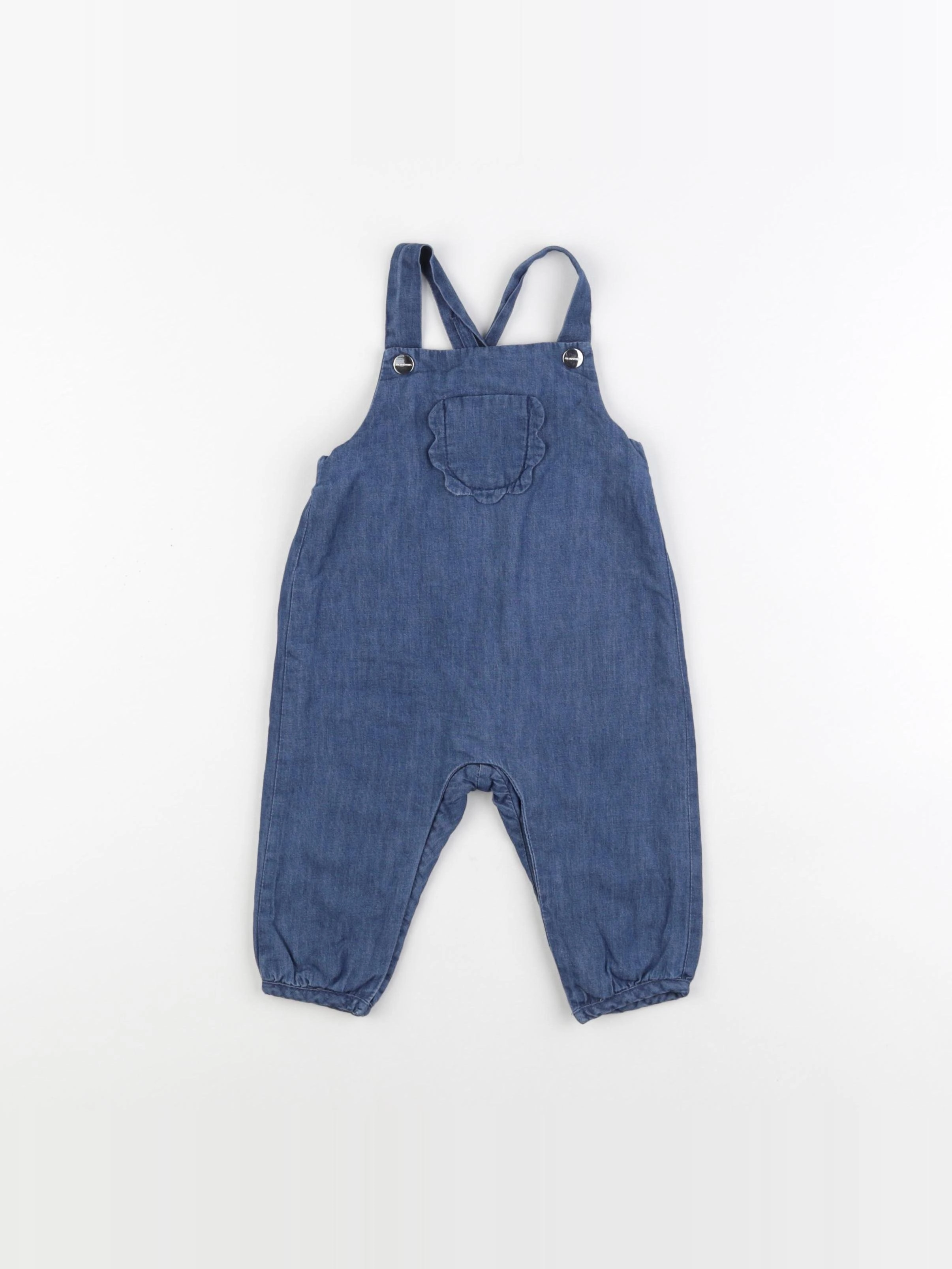 Jacadi - salopette bleu - 6 mois