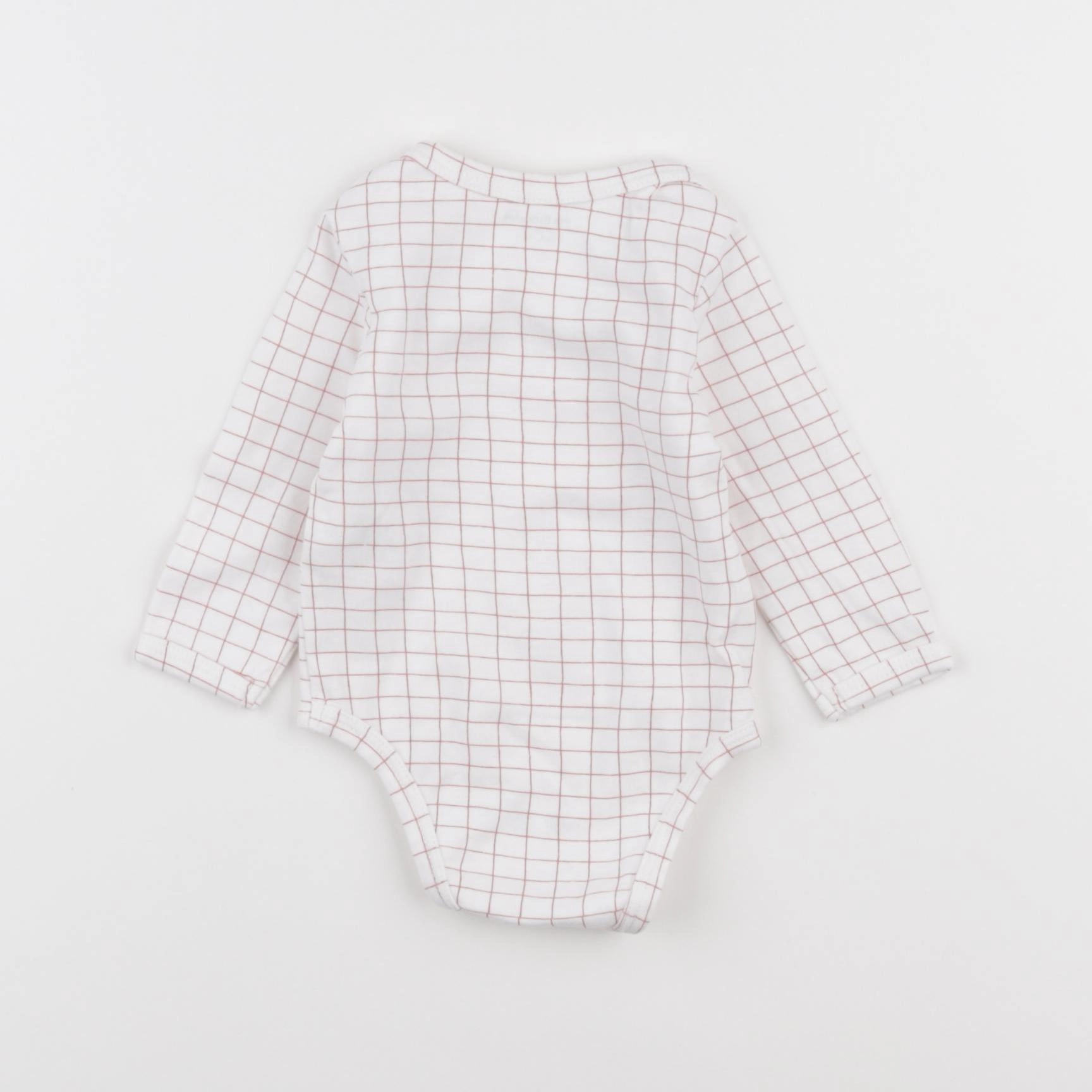 Vertbaudet - body blanc - 3 mois