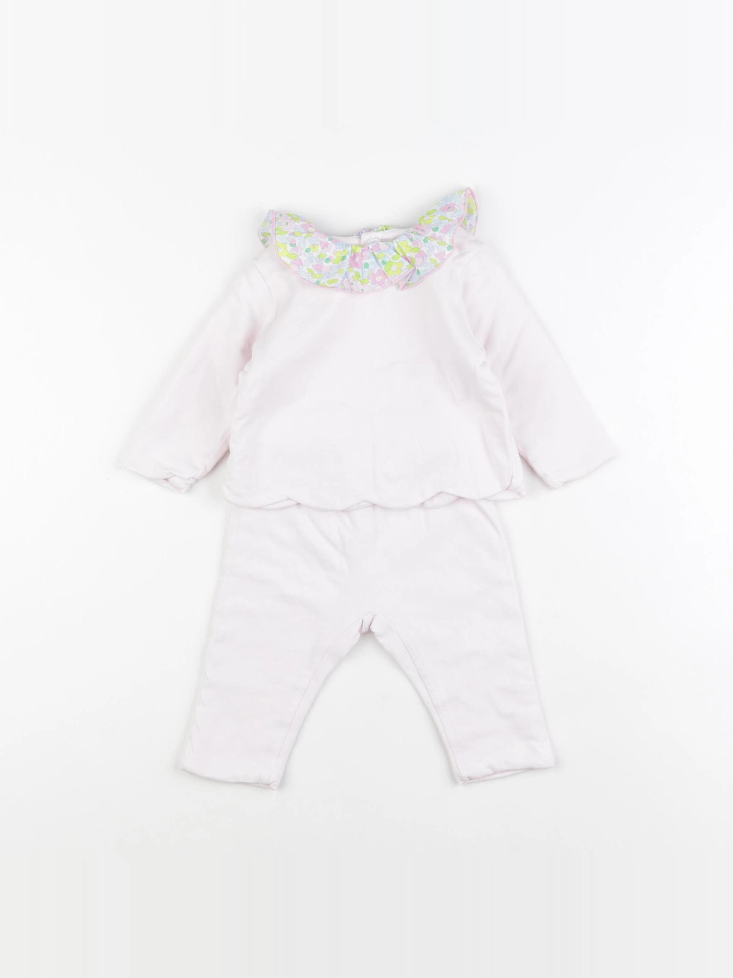 Jacadi - ensemble rose - 6 mois