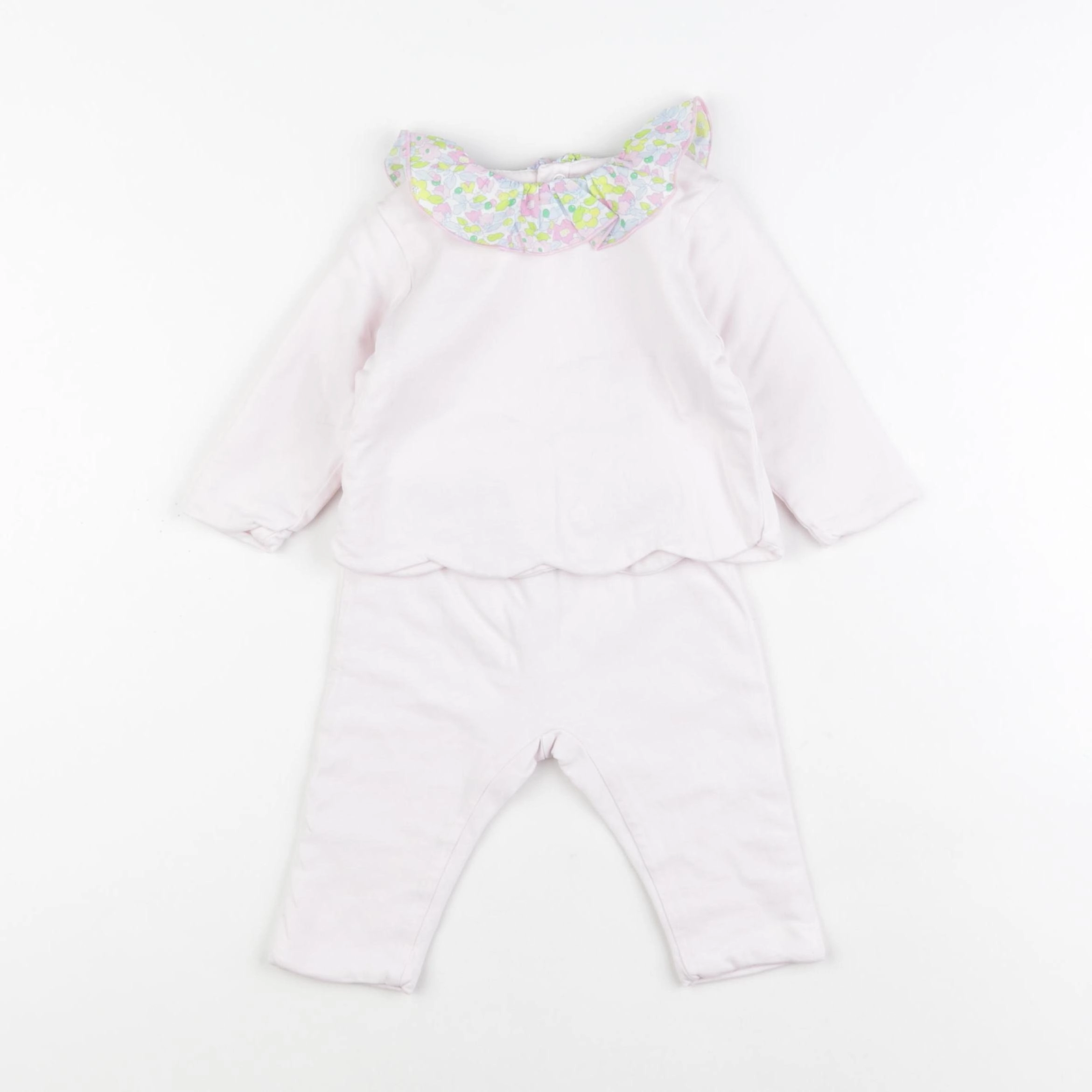 Jacadi - ensemble rose - 6 mois