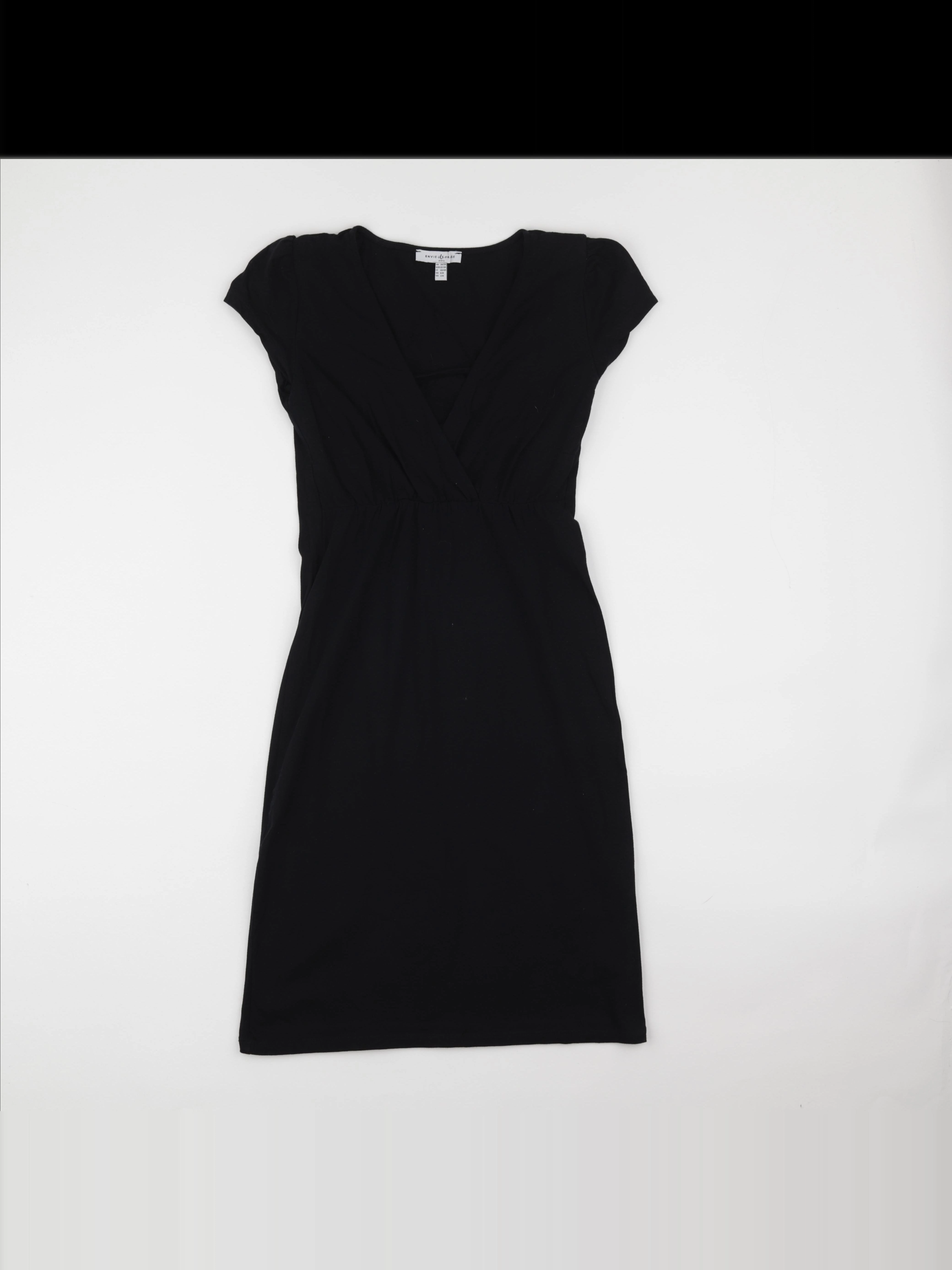 Envie de fraise - robe allaitement noir - 34 à 36