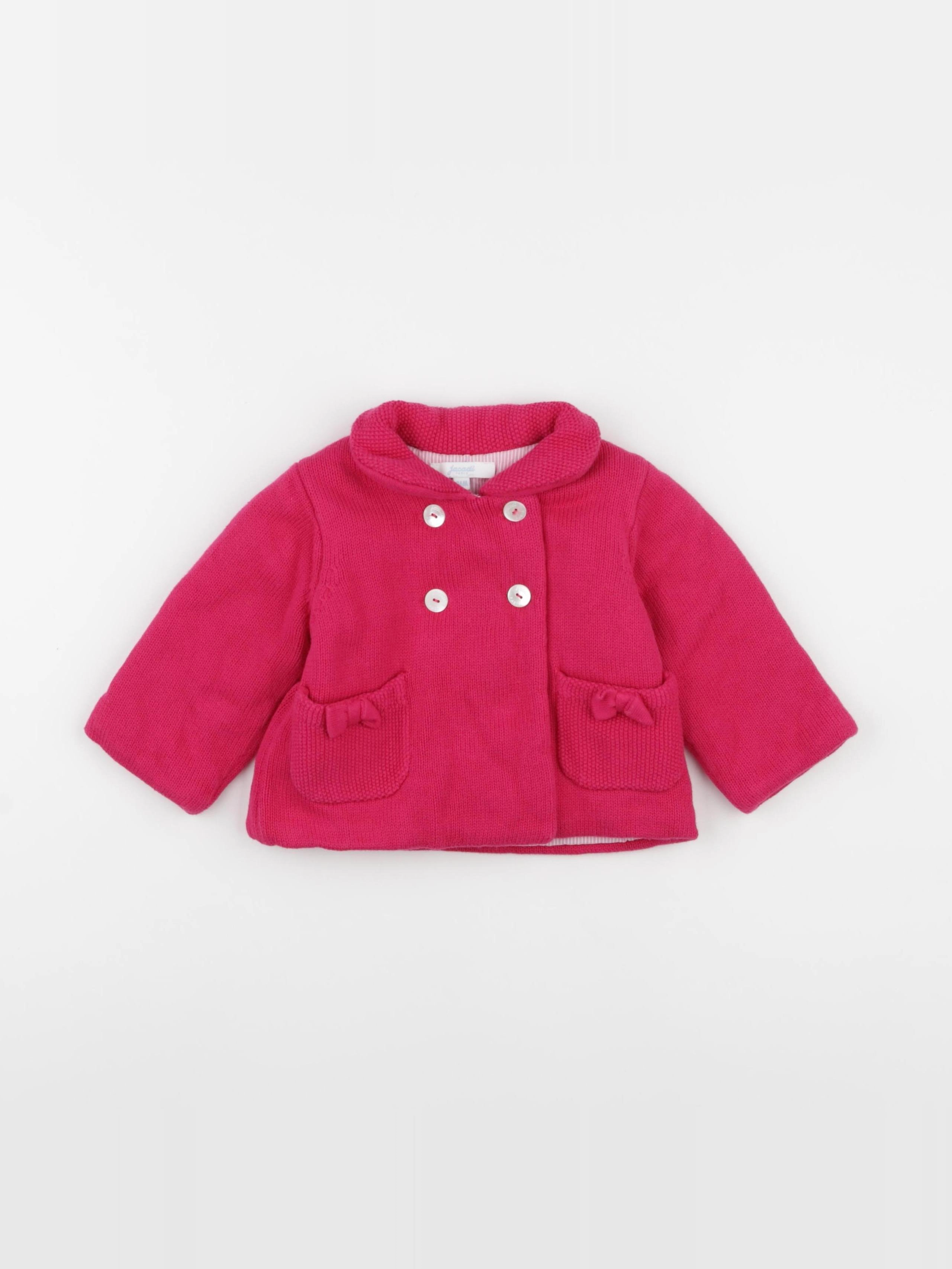 Jacadi - veste rose - 6 mois