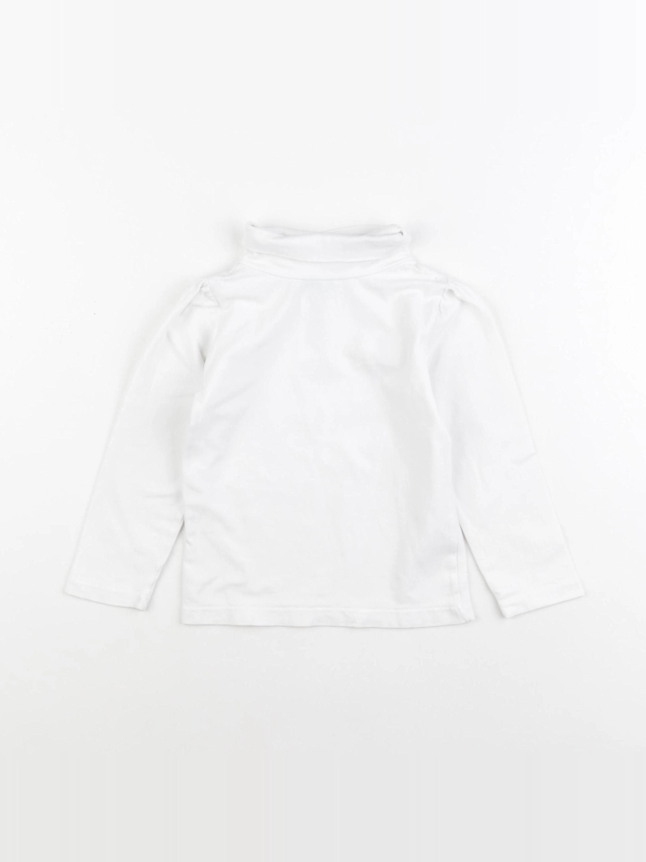 Jacadi - sous-pull blanc - 4 ans