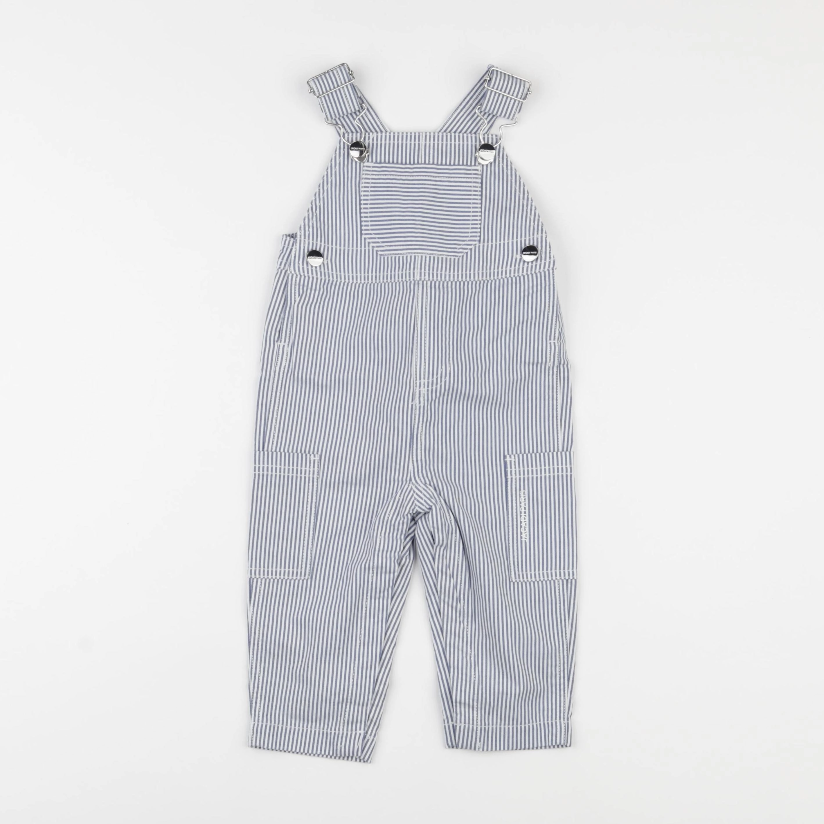 Jacadi - salopette blanc, bleu - 12 mois