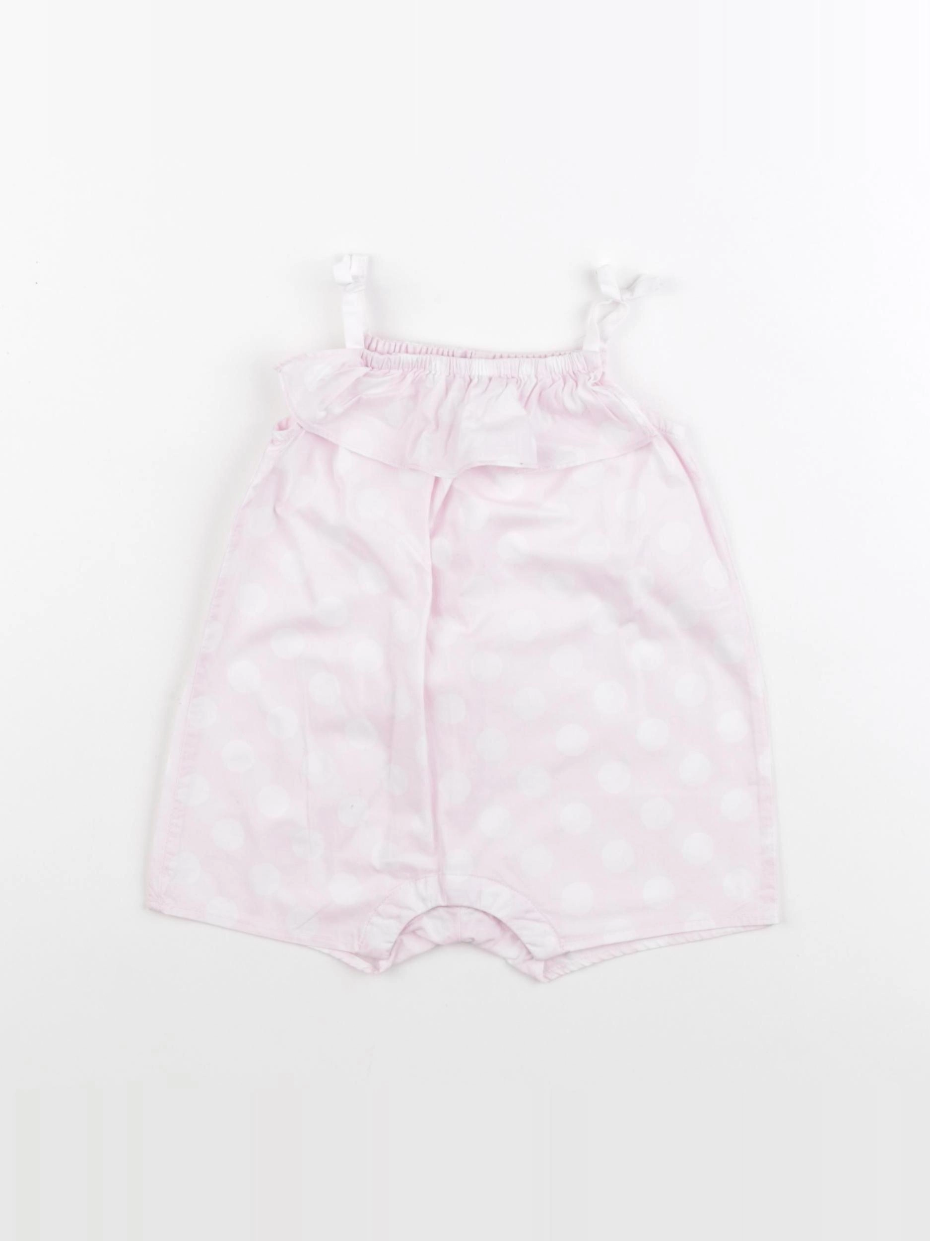 Jacadi - combinaison rose - 6 mois
