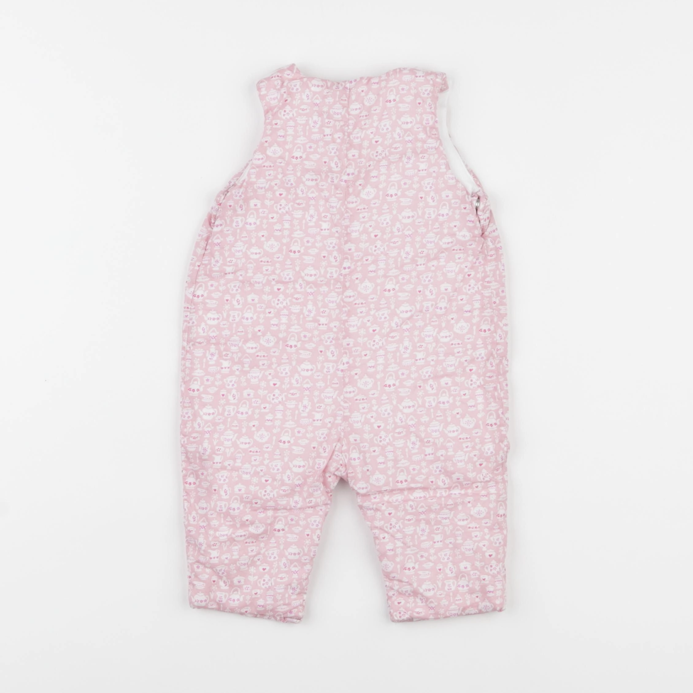 Jacadi - combinaison doublé rose - 3 mois
