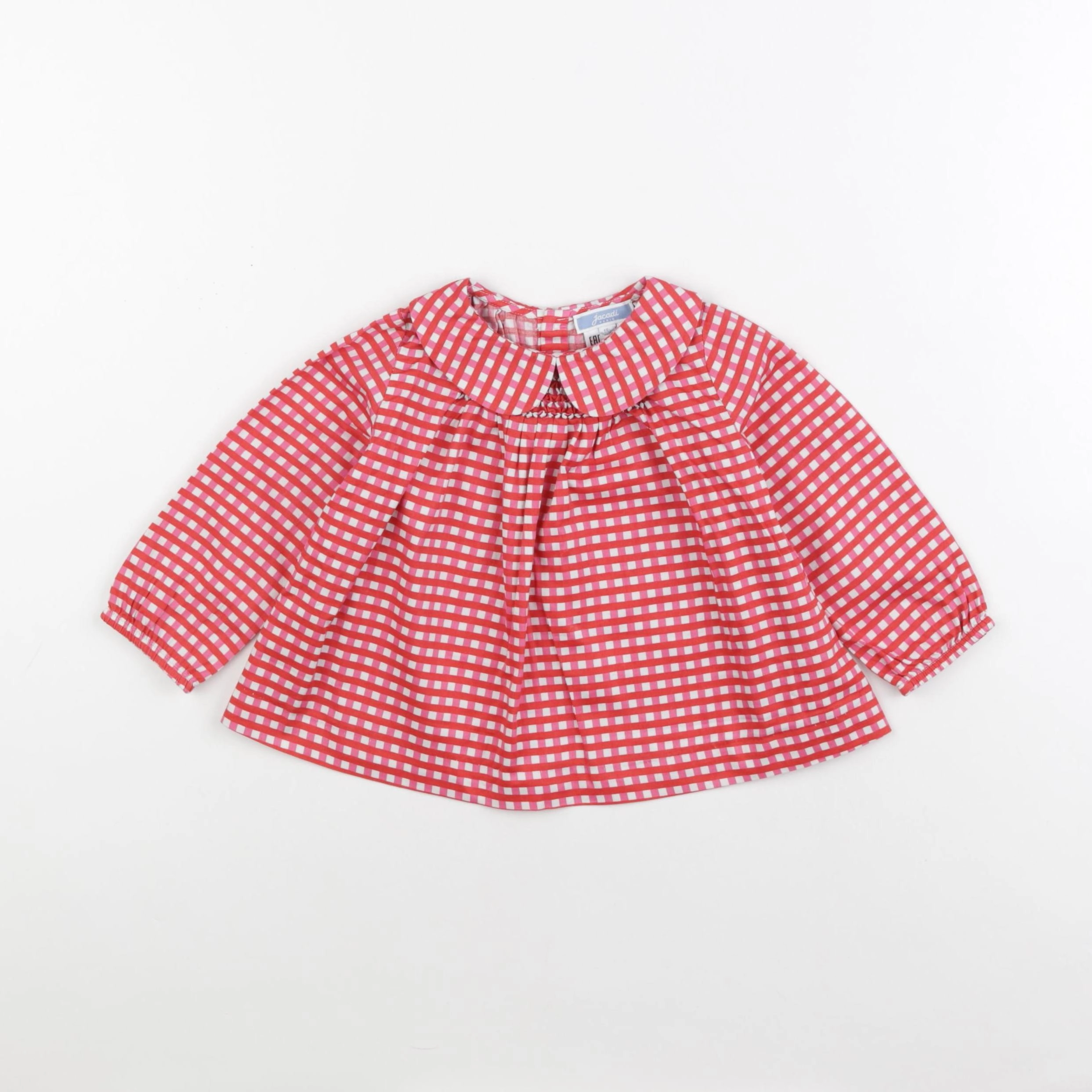 Jacadi - blouse rouge, rose - 18 mois