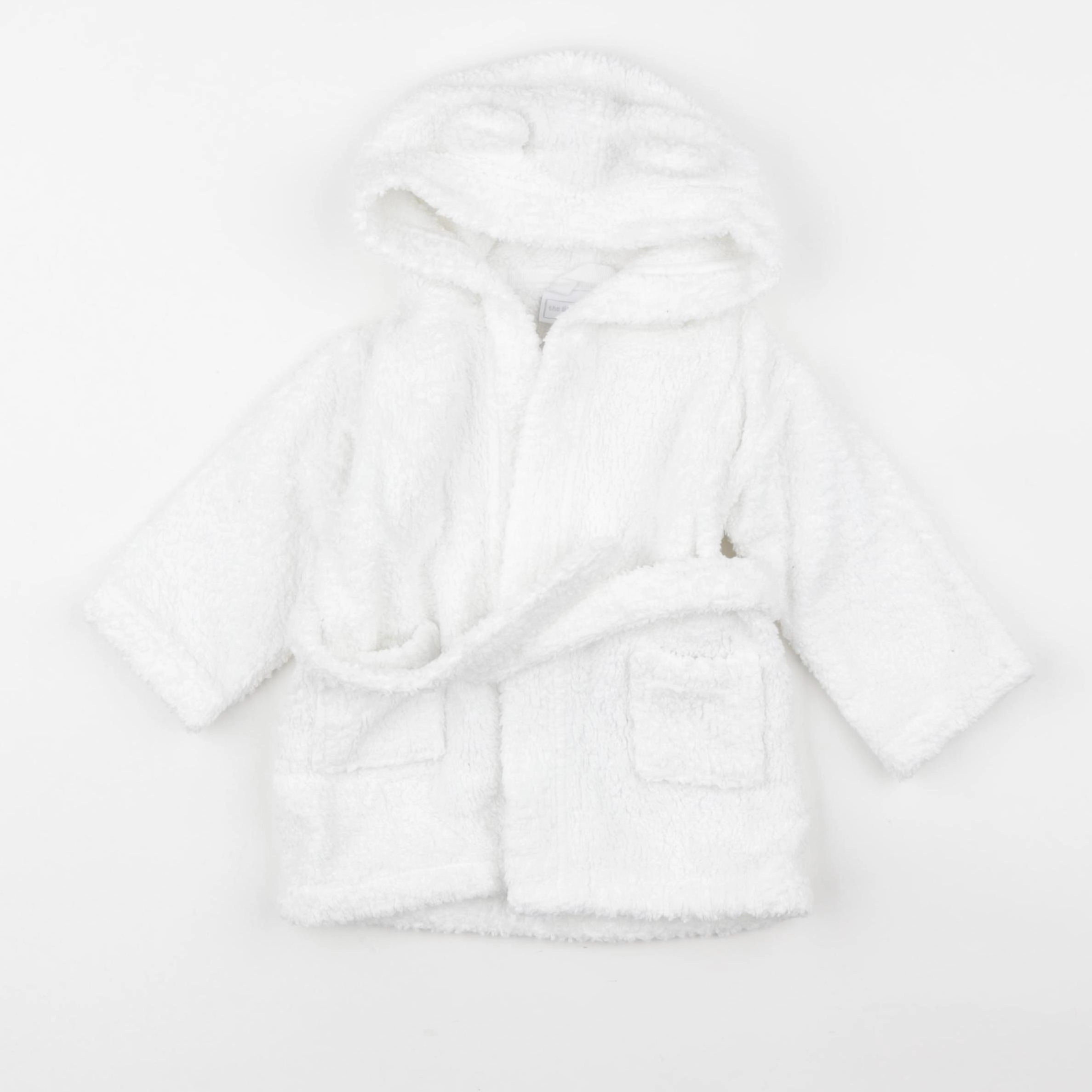 The little white company - peignoir blanc - 0/6 mois