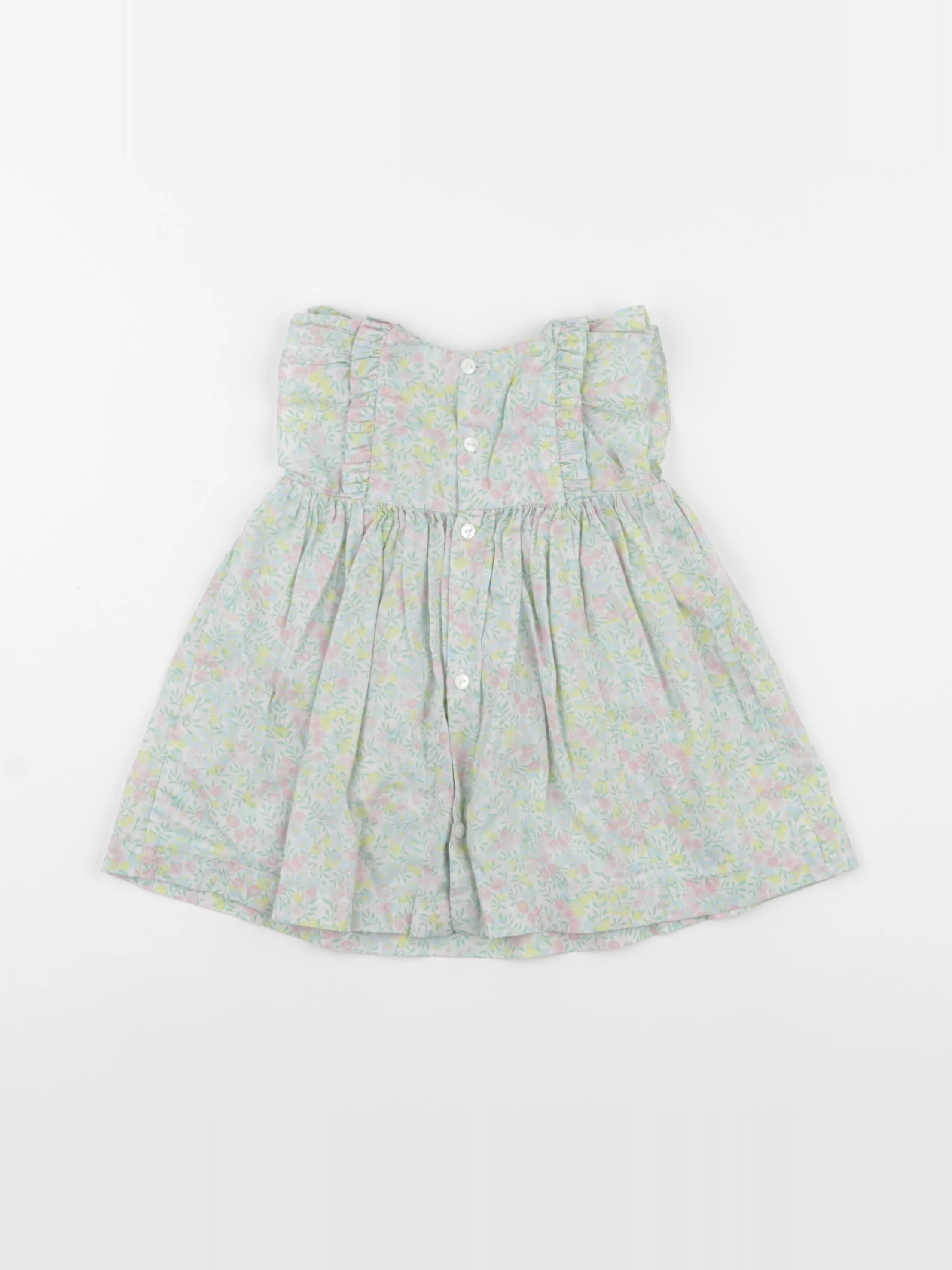 Jacadi - robe liberty multicolore - 6 mois