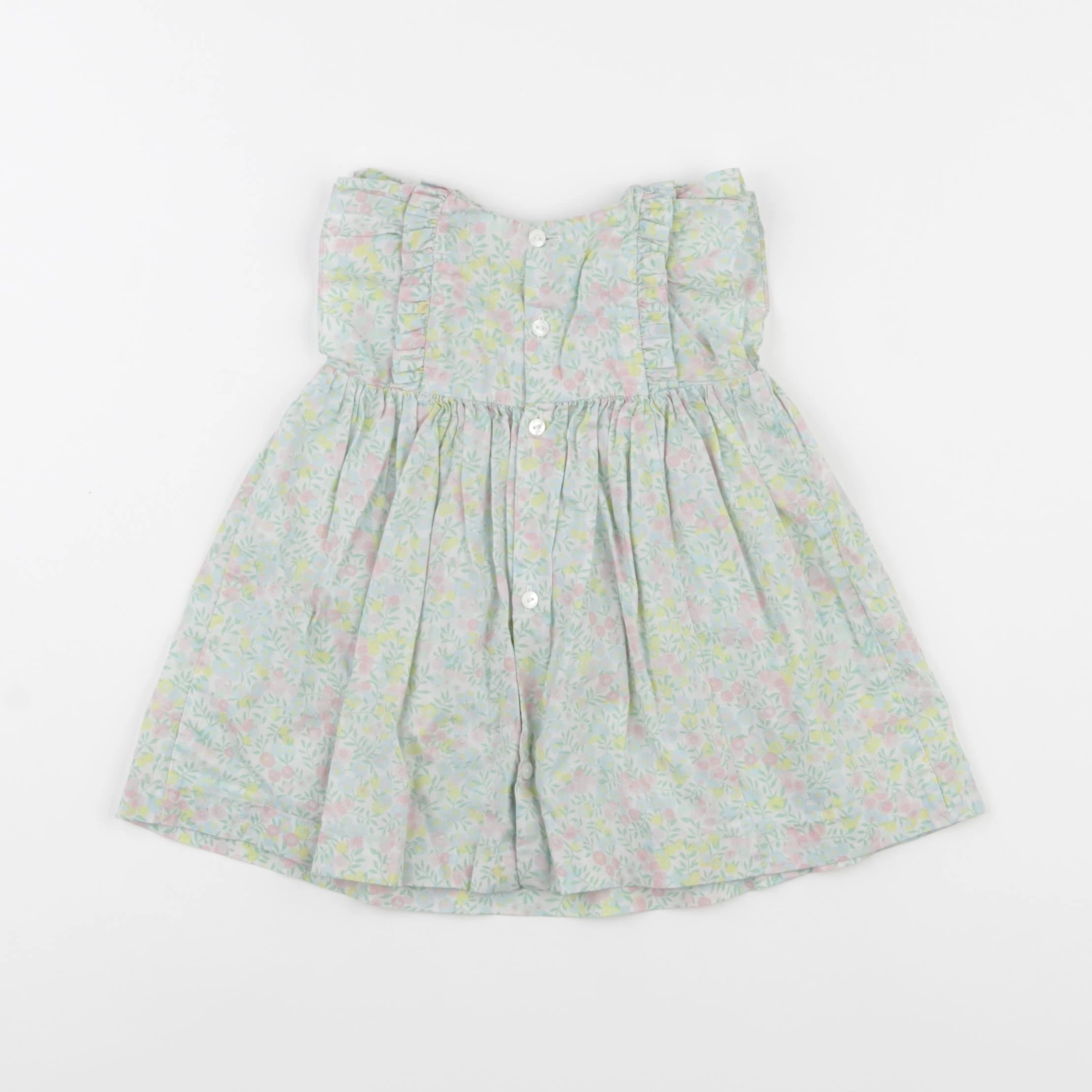 Jacadi - robe liberty multicolore - 6 mois