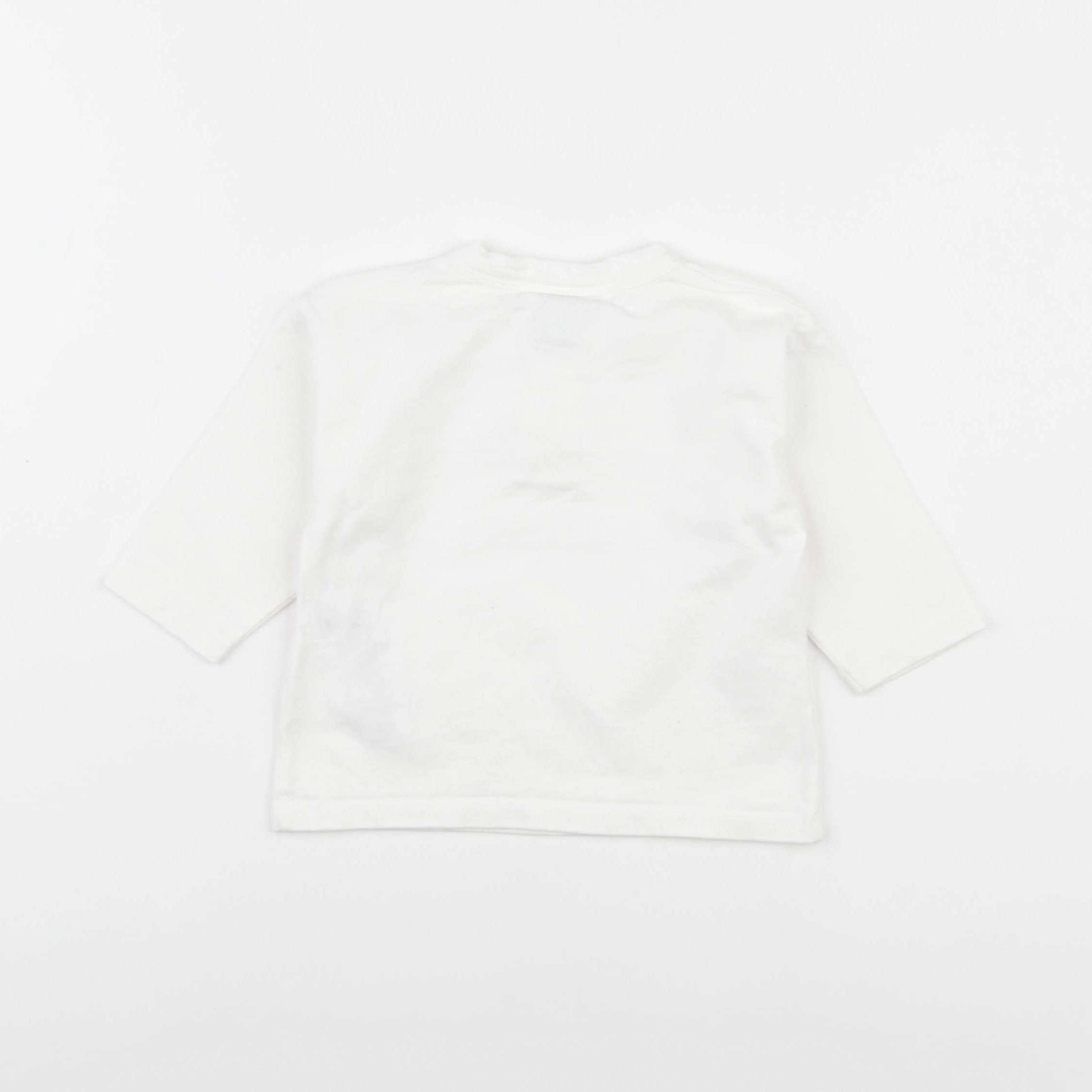 Petit Bateau - tee-shirt blanc - 6 mois