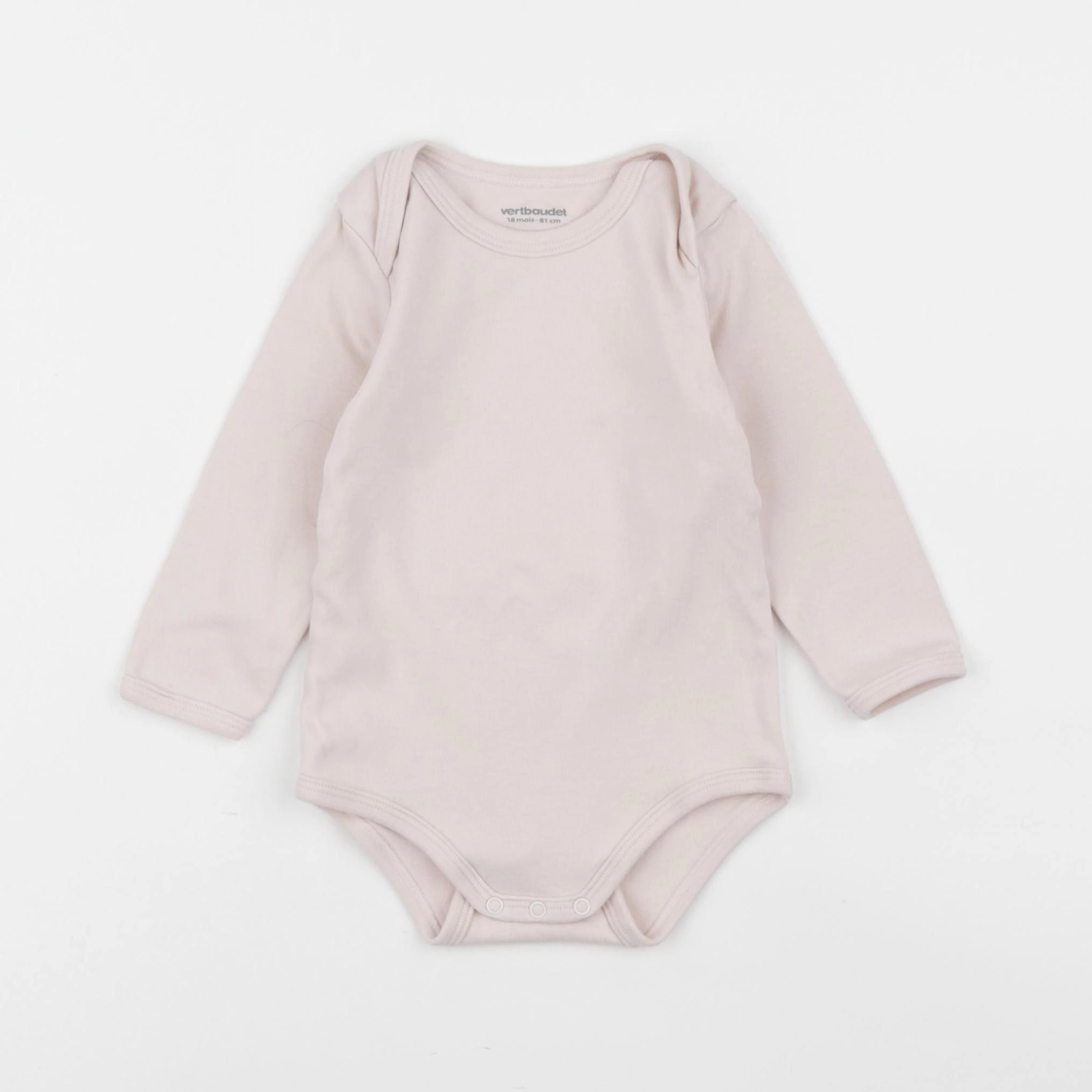 Vertbaudet - body rose - 18 mois