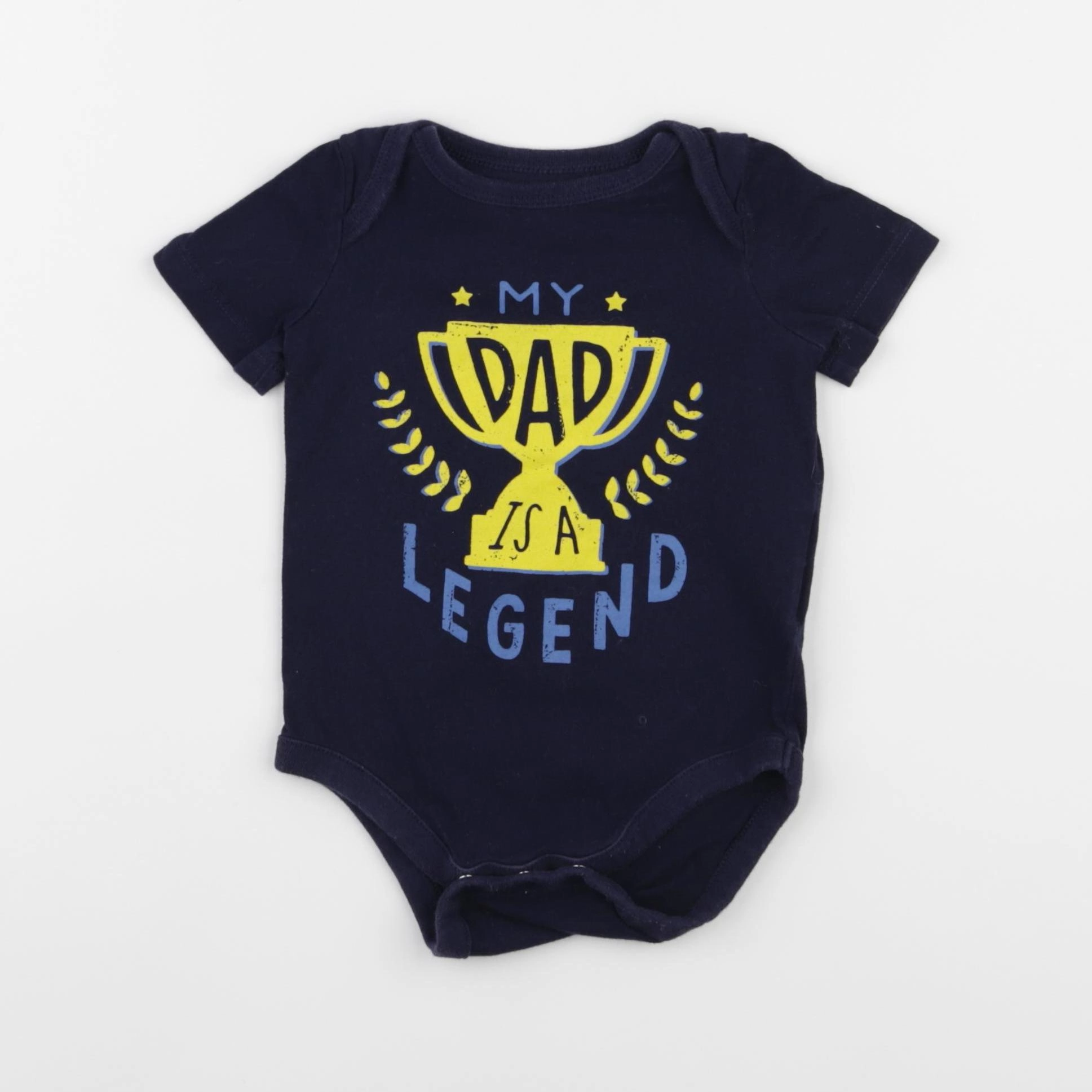 GAP - body bleu - 3/6 mois