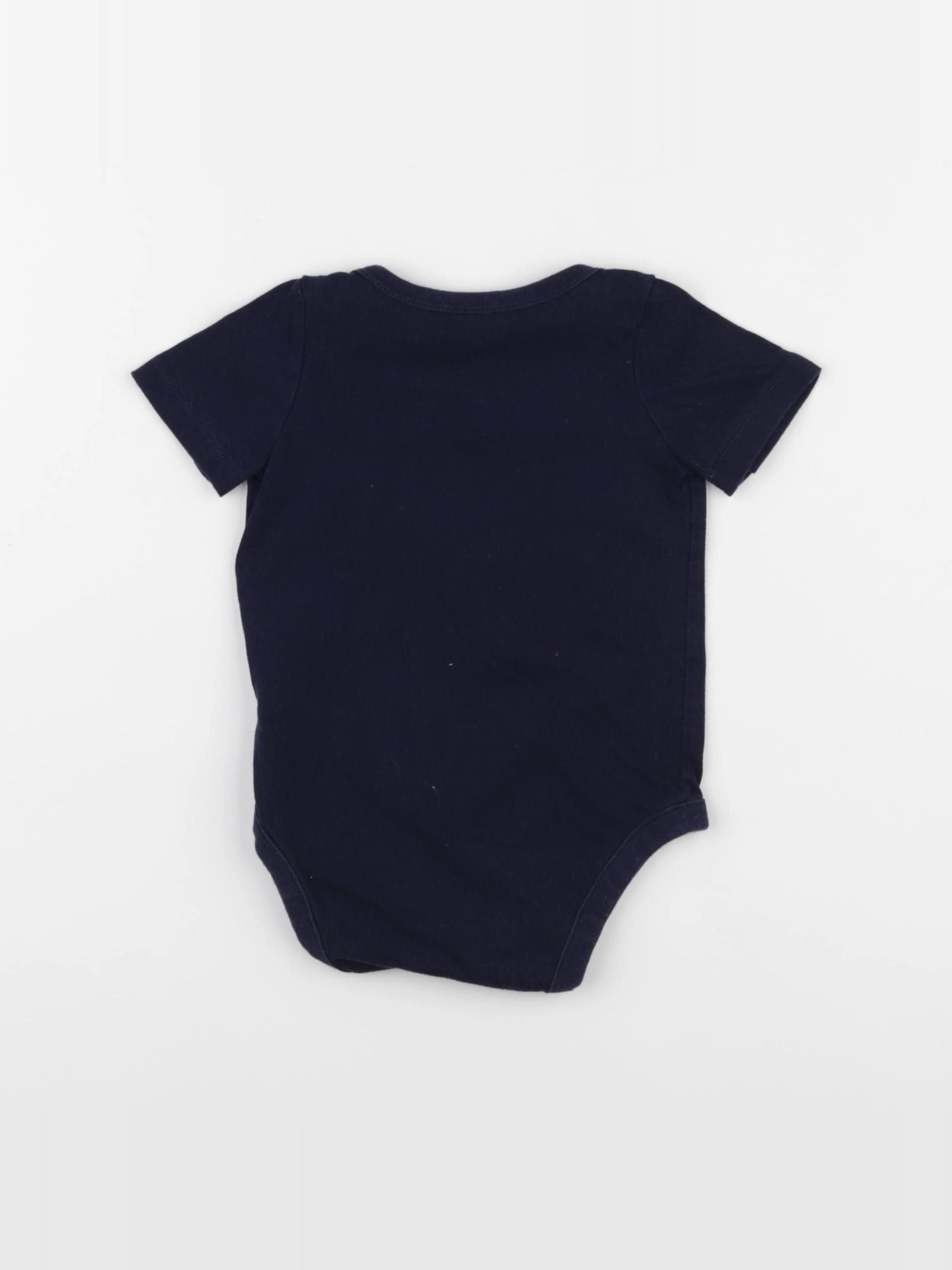 GAP - body bleu - 3/6 mois