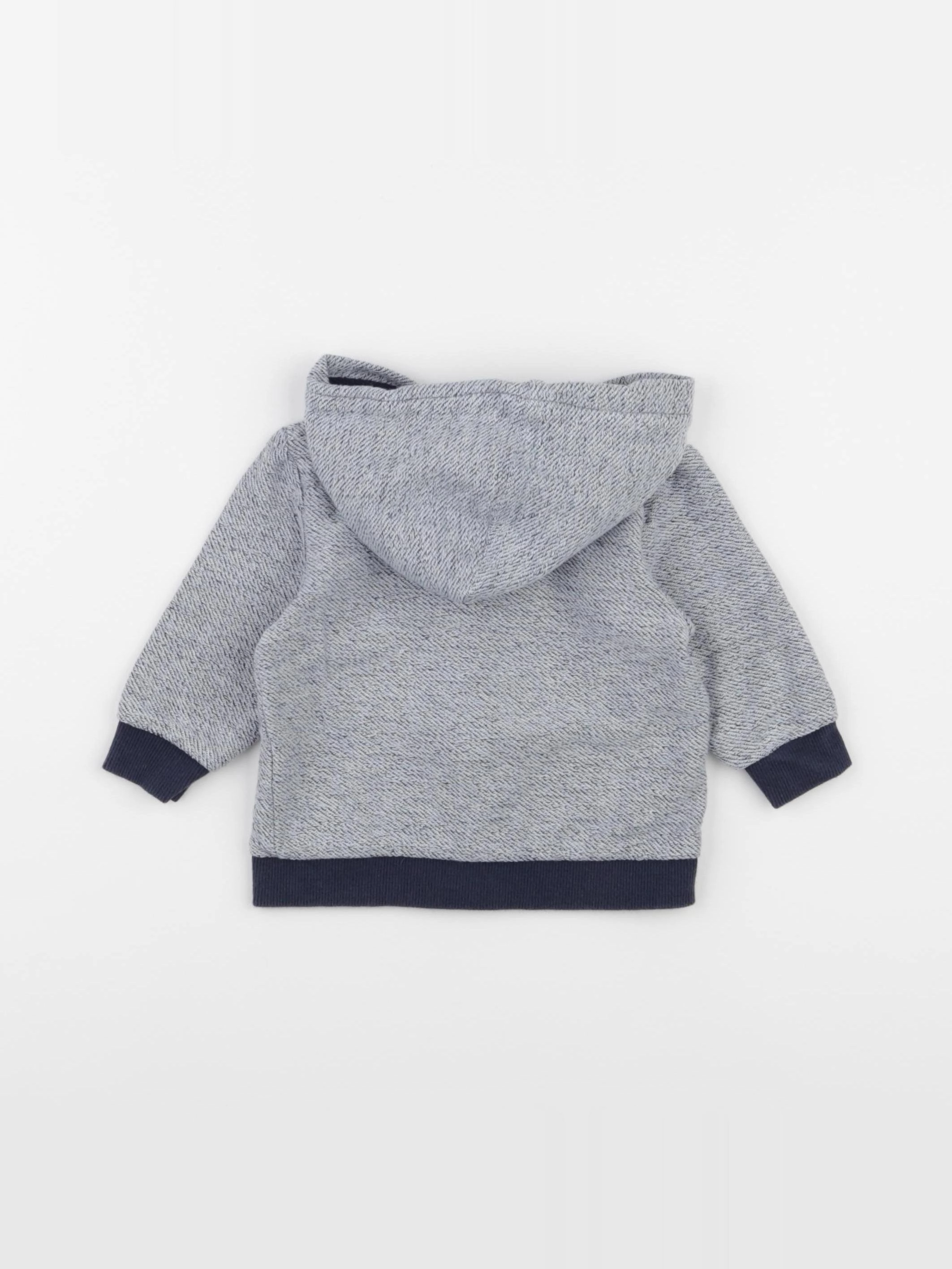 Tape à l'oeil - sweat bleu - 9 mois