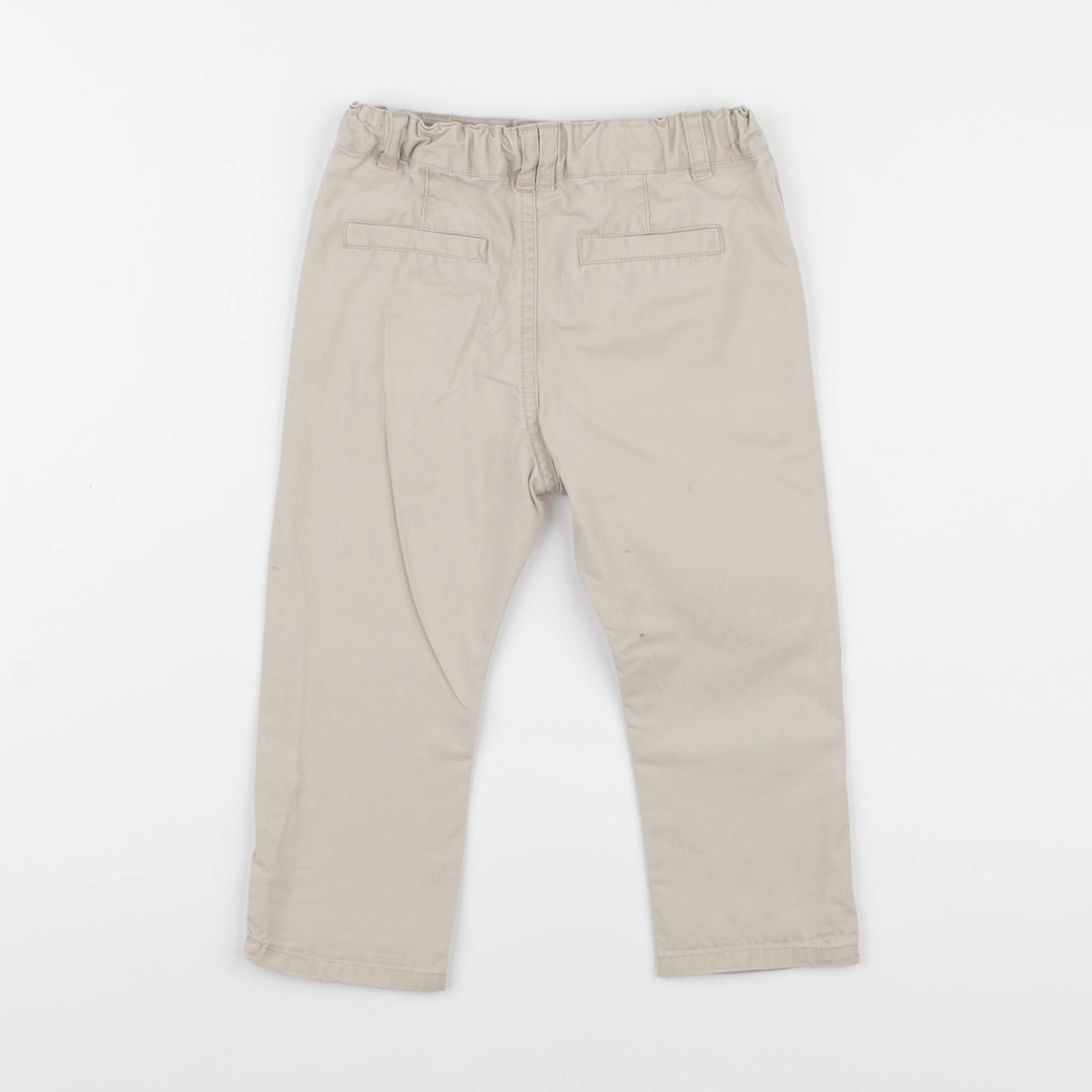 Vertbaudet - pantalon beige - 18 mois