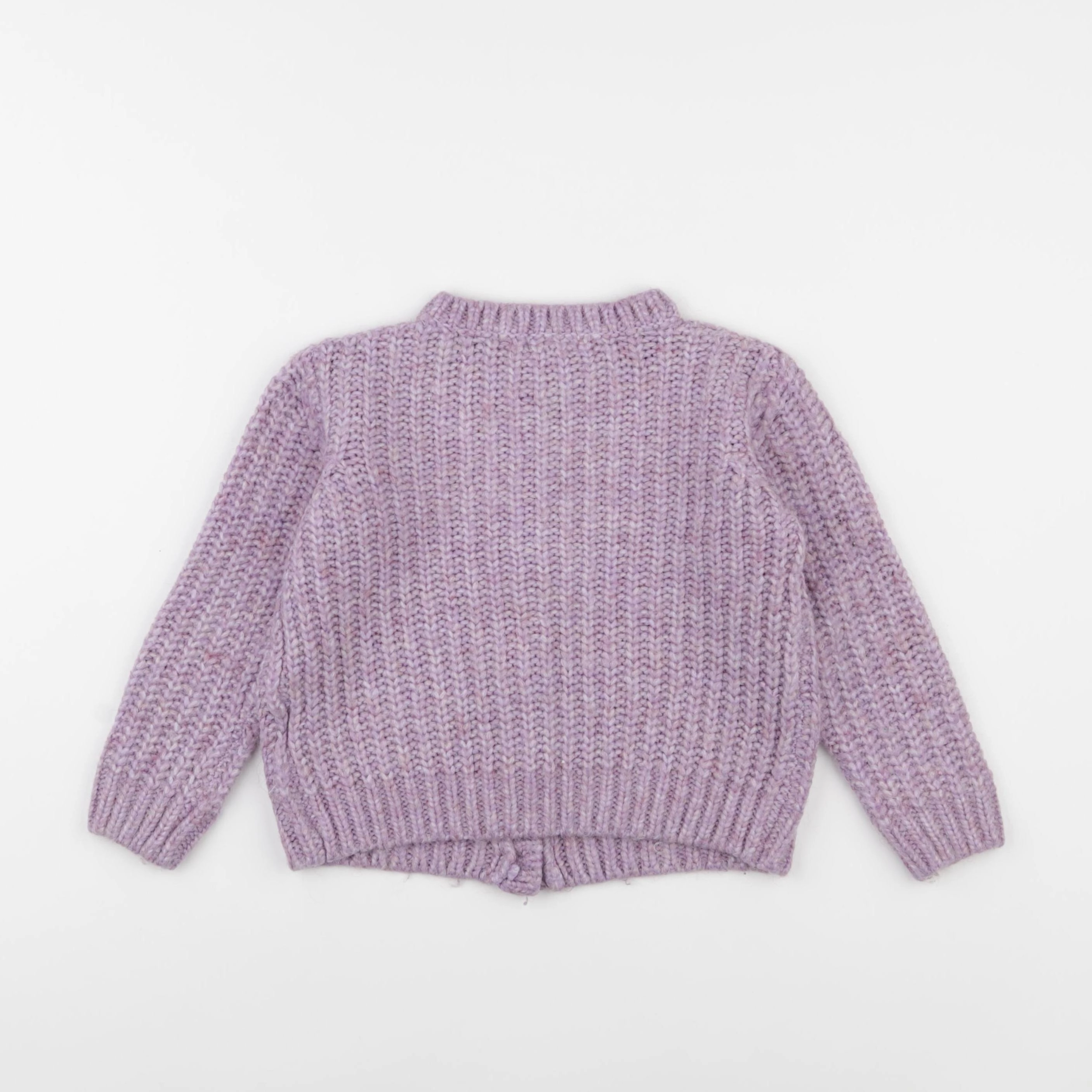 Vertbaudet - gilet violet - 5 ans
