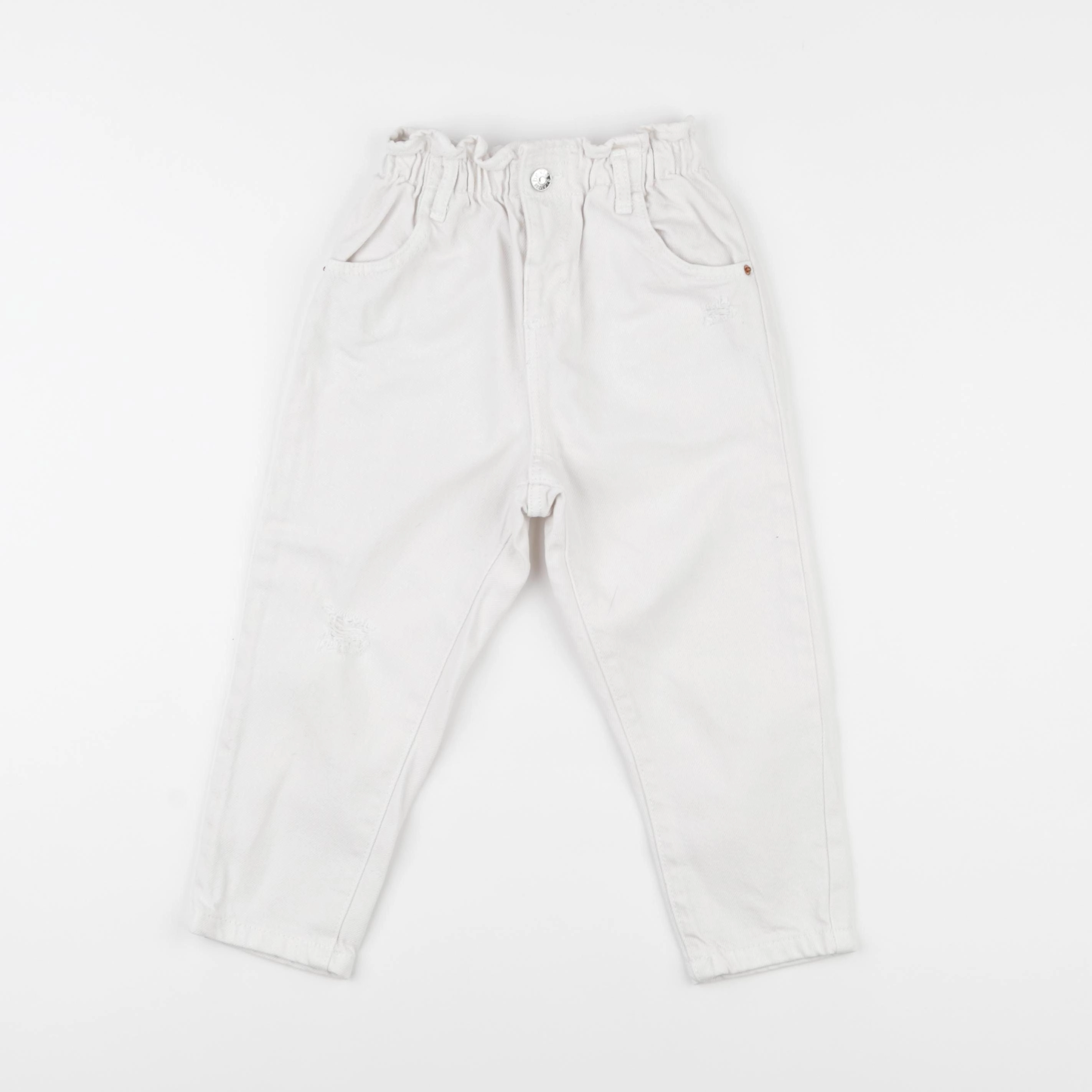Zara - jean blanc - 3/4 ans