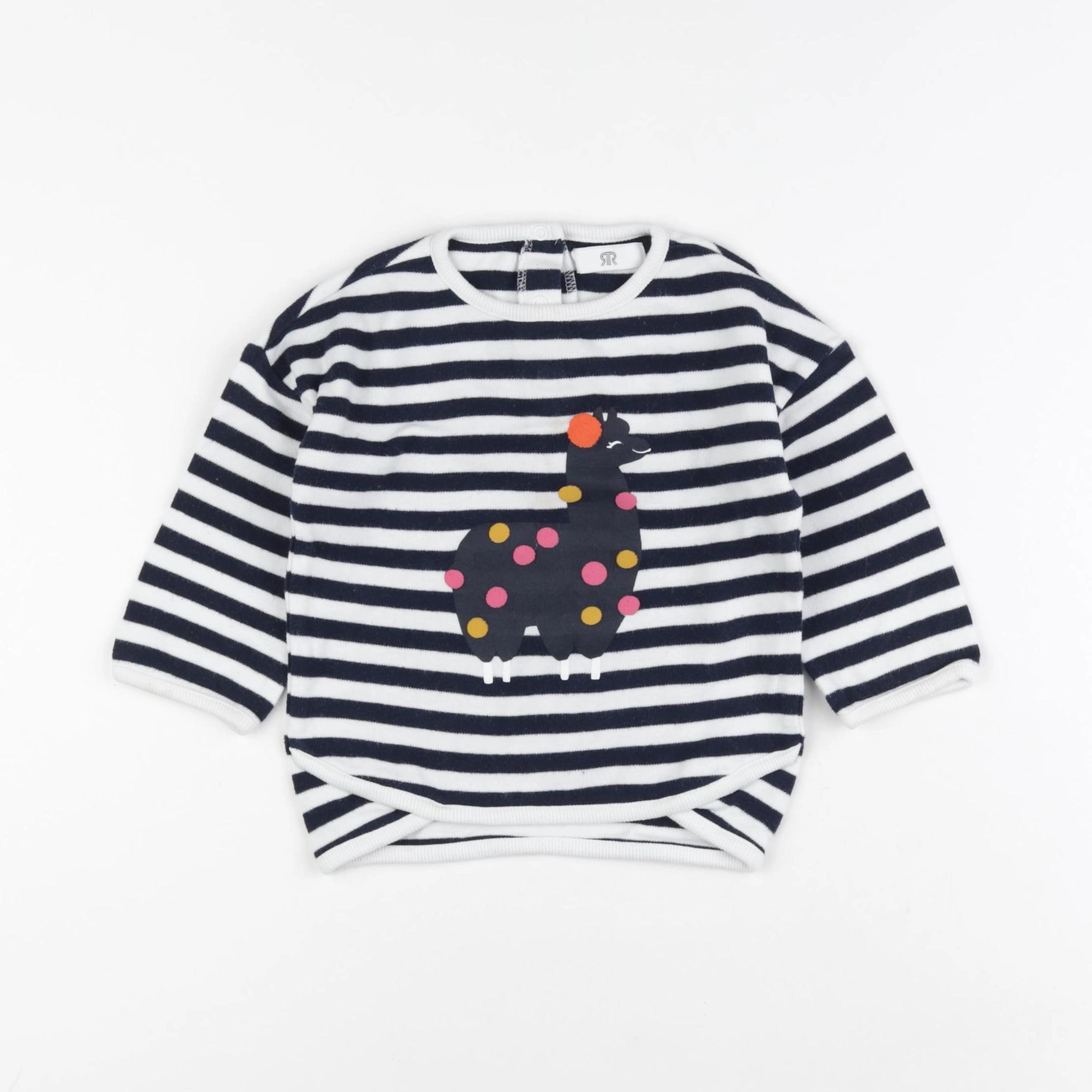 La Redoute - tee-shirt bleu - 2 ans