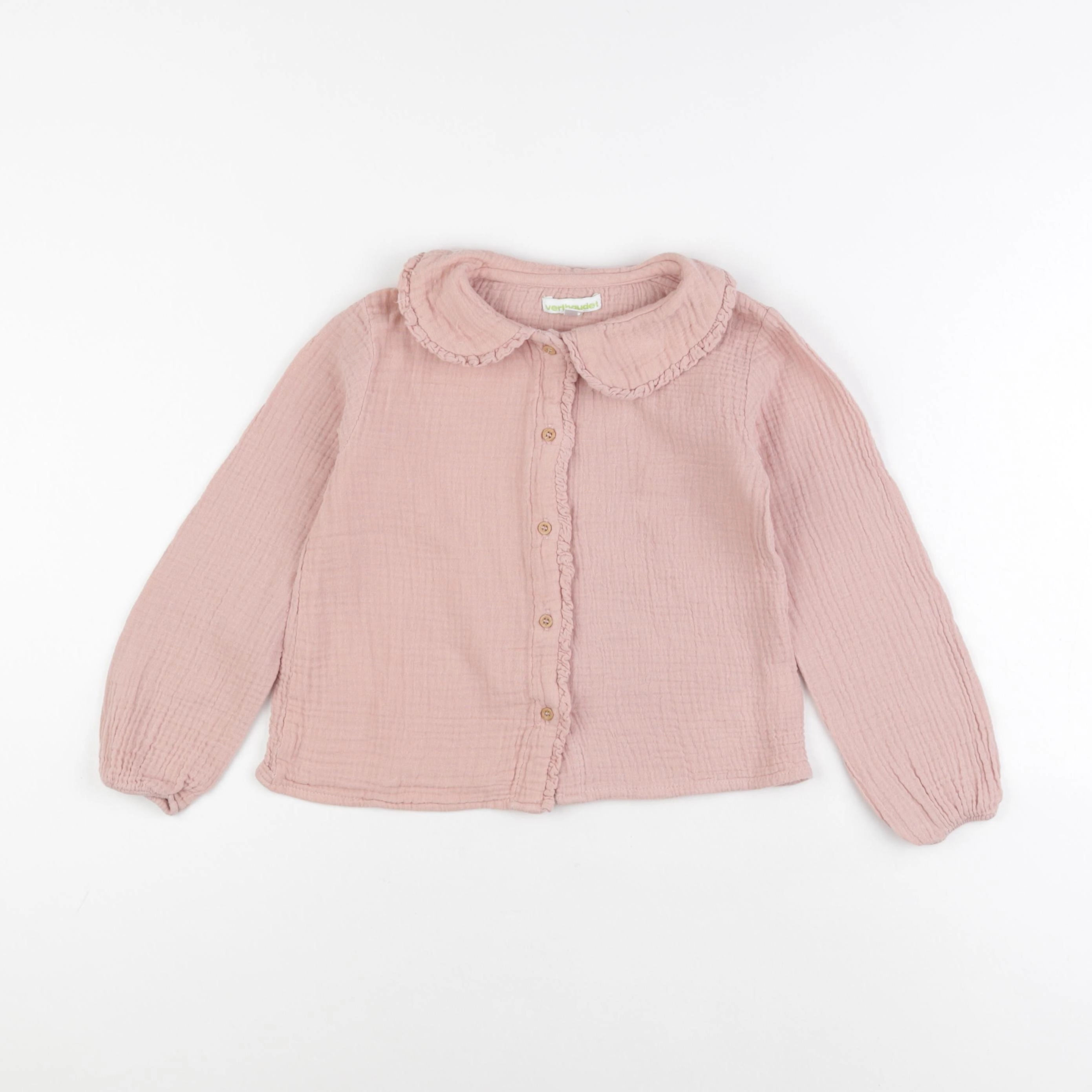 Vertbaudet - blouse rose - 6 ans