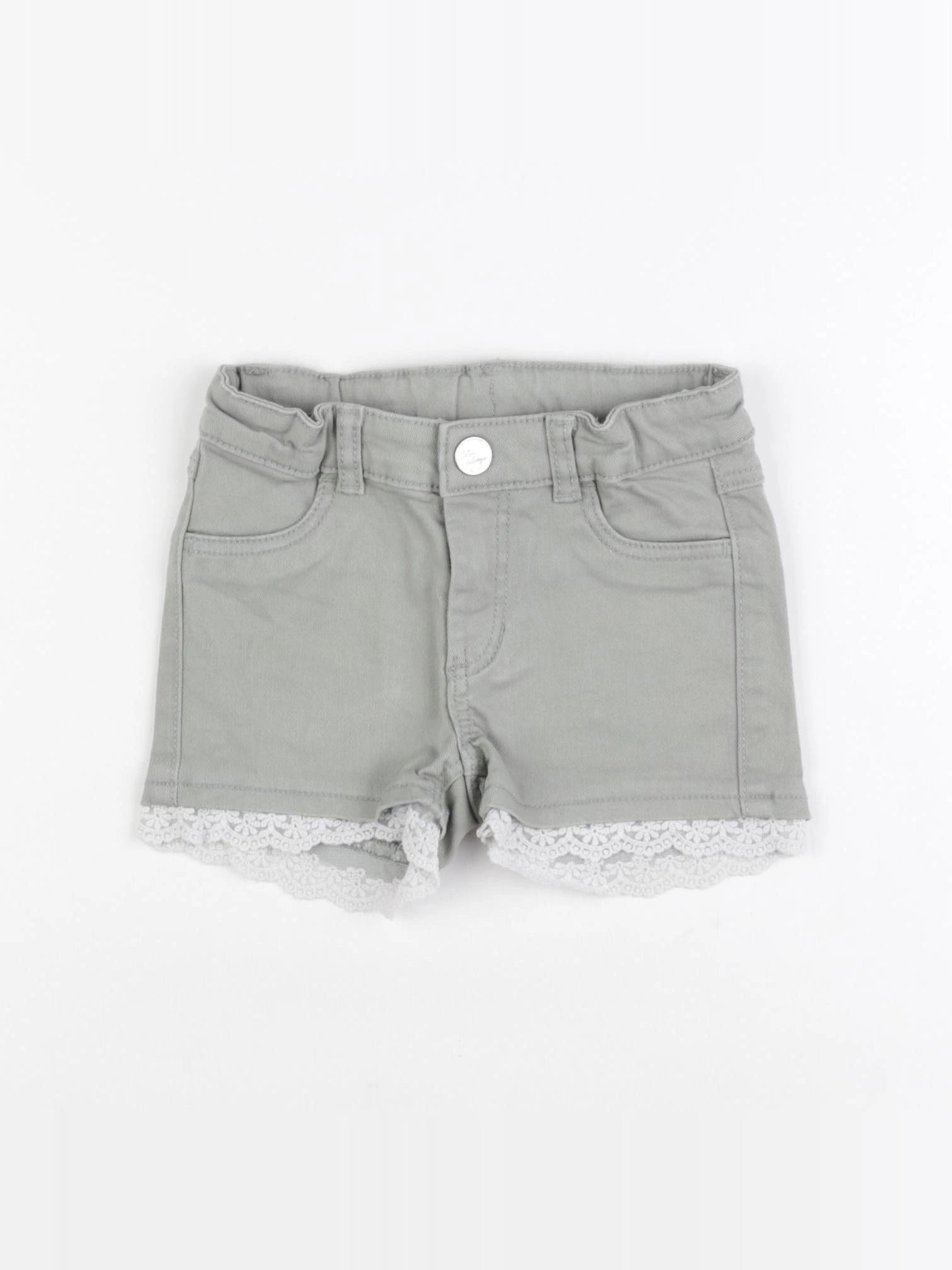 H&M - short gris - 1 an à 2 ans