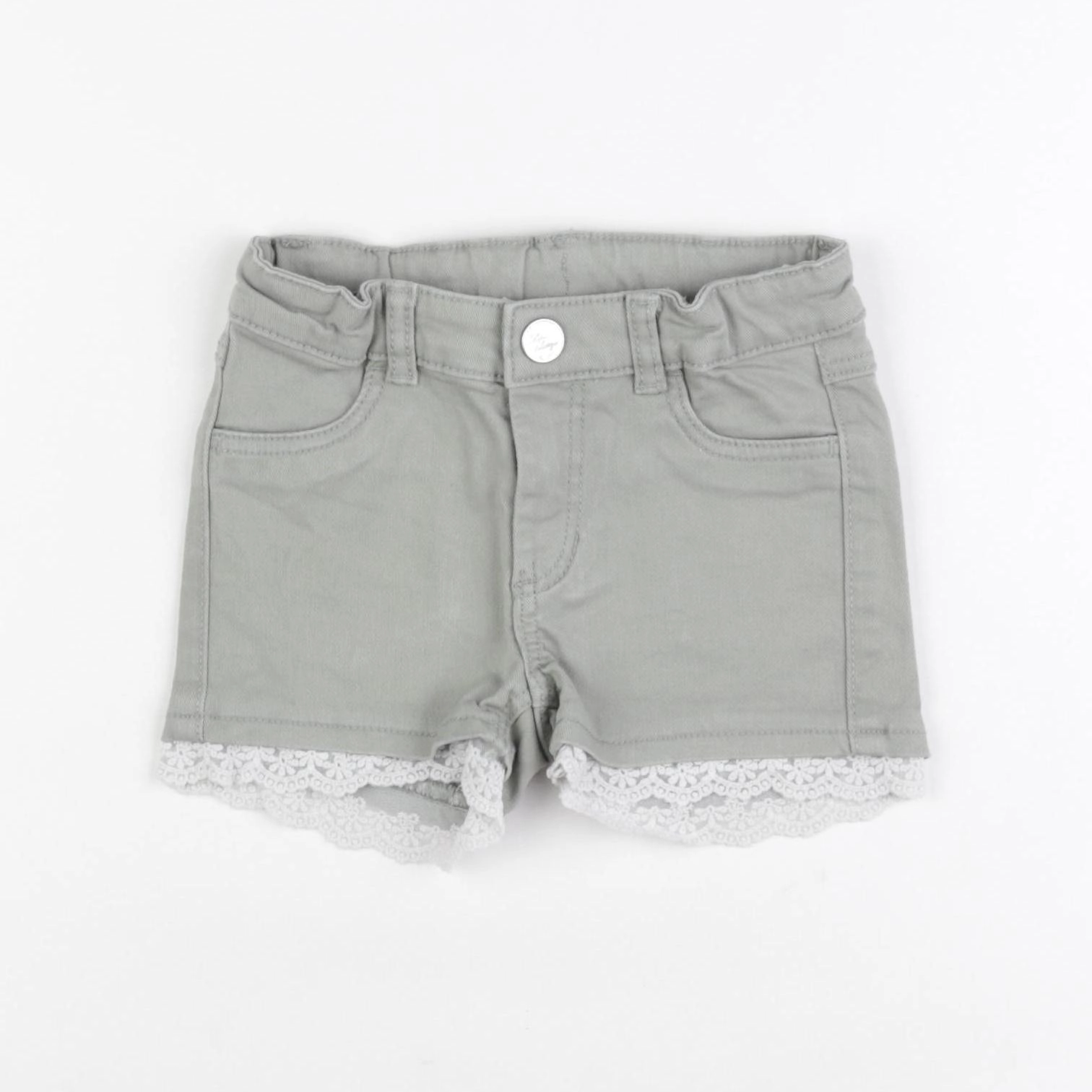 H&M - short gris - 1 an à 2 ans