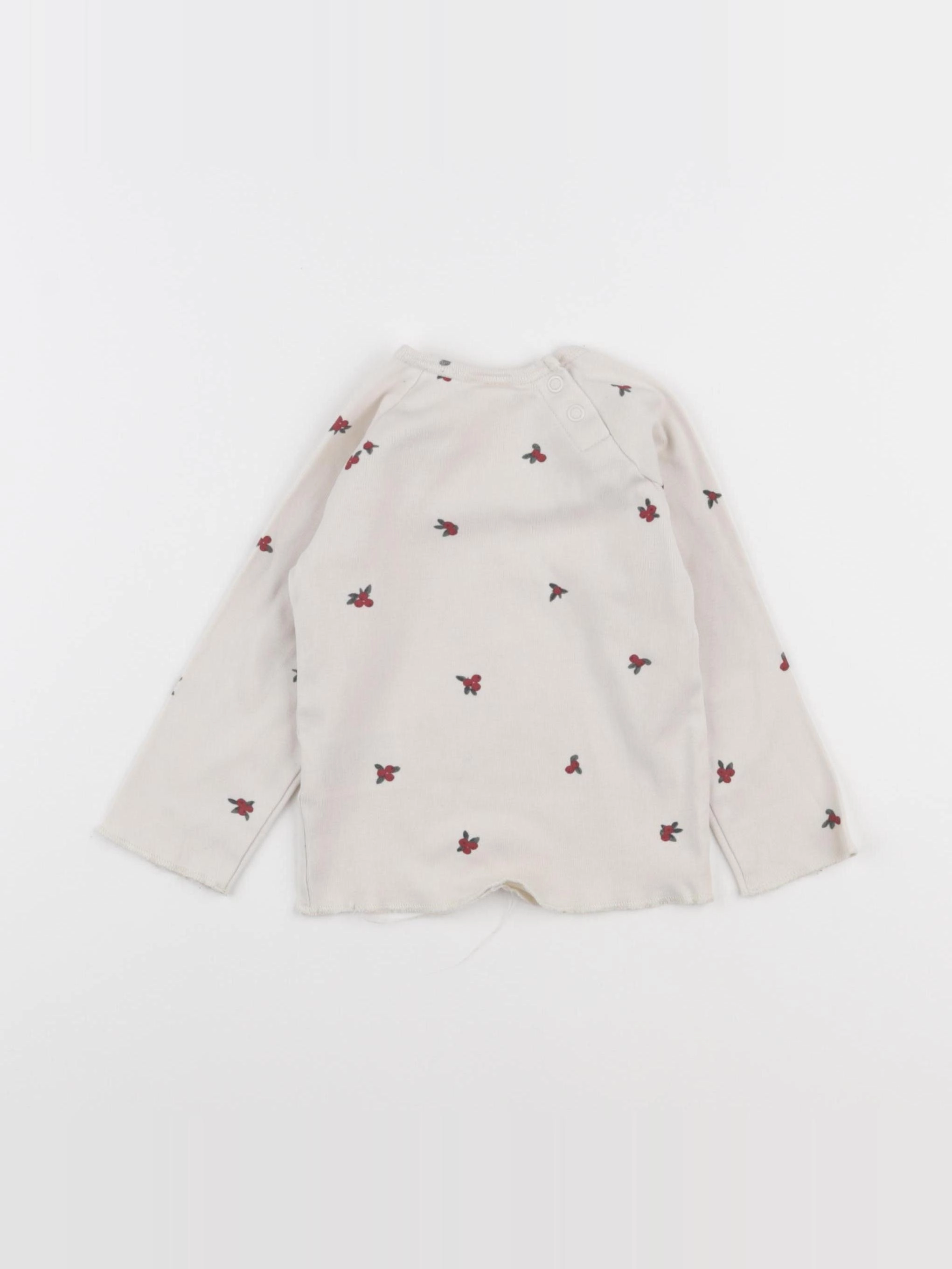 H&M - tee-shirt beige - 9/12 mois