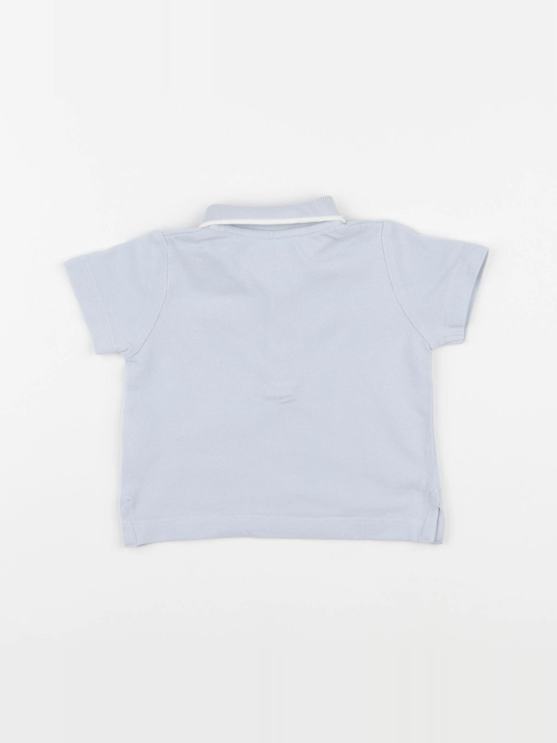 Boutchou - polo bleu - 6 mois