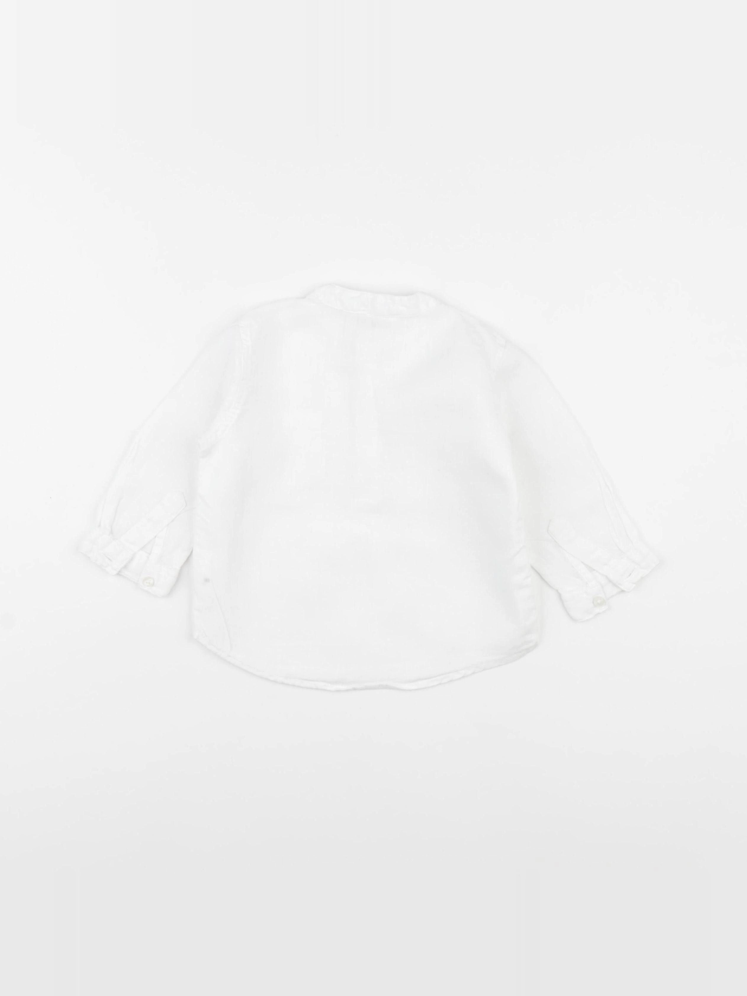 Boutchou - chemise blanc - 9 mois