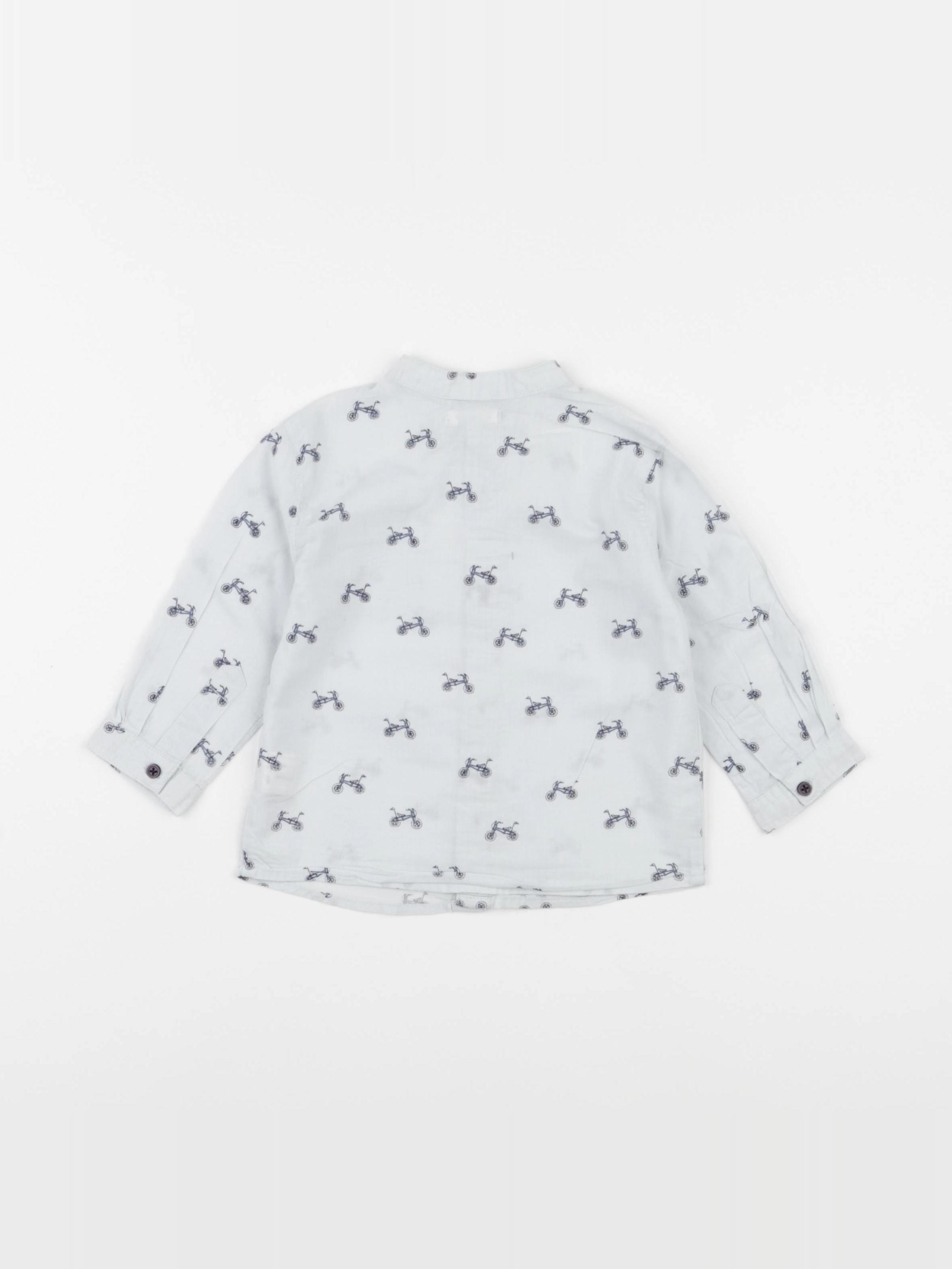Boutchou - chemise multicolore - 9 mois