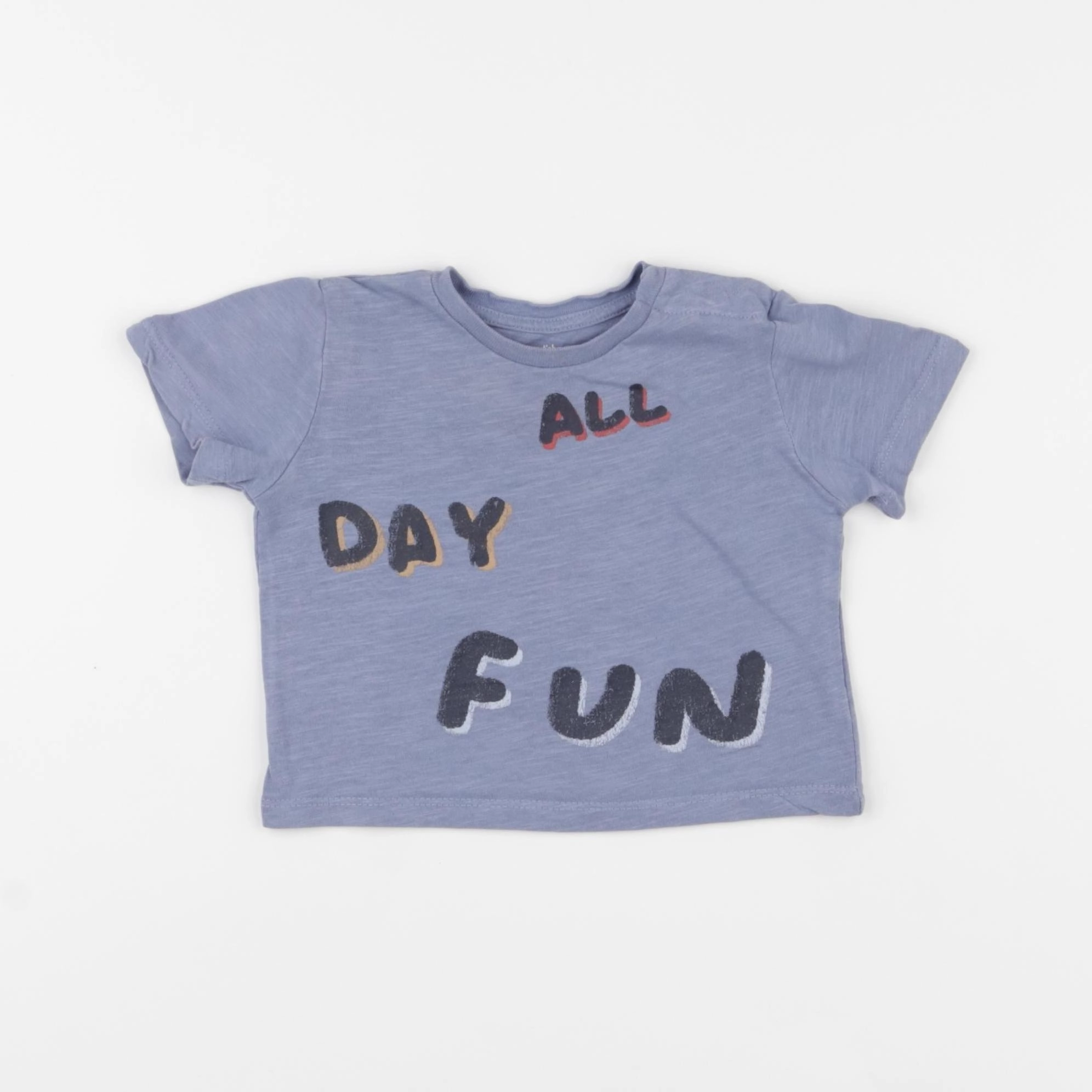 Boutchou - tee-shirt bleu - 6 mois