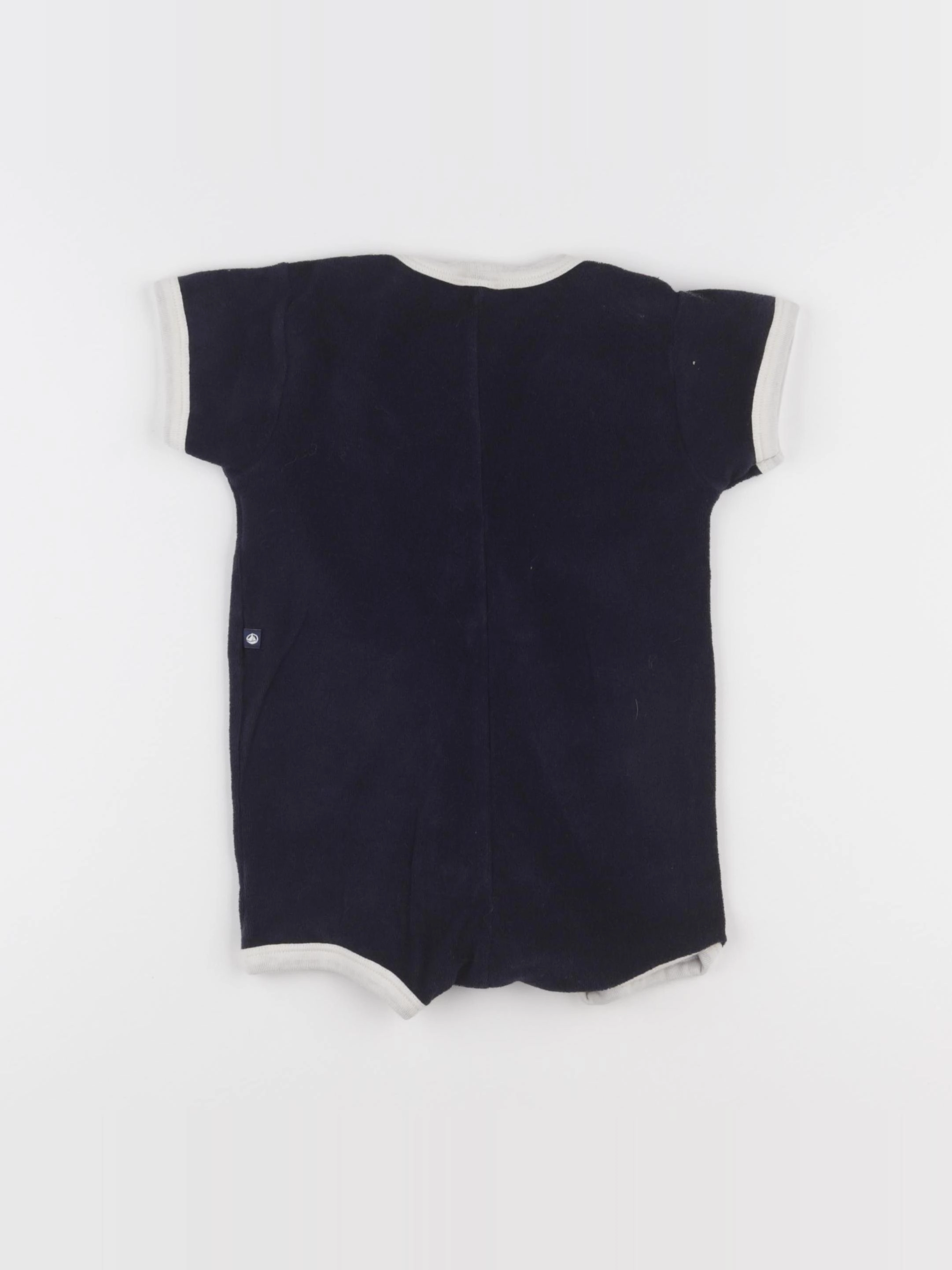 Petit Bateau - combinaison bleu - 12 mois