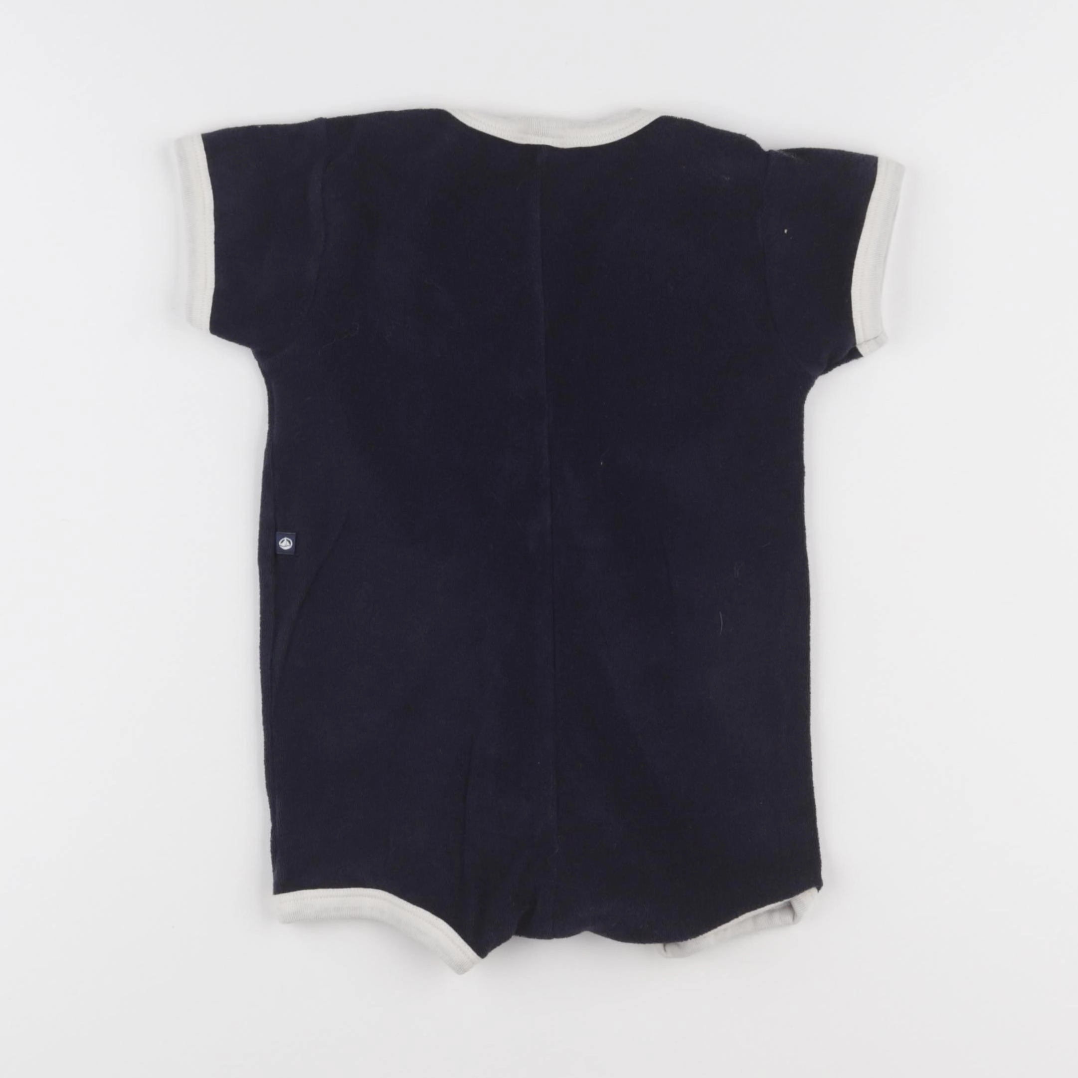 Petit Bateau - combinaison bleu - 12 mois