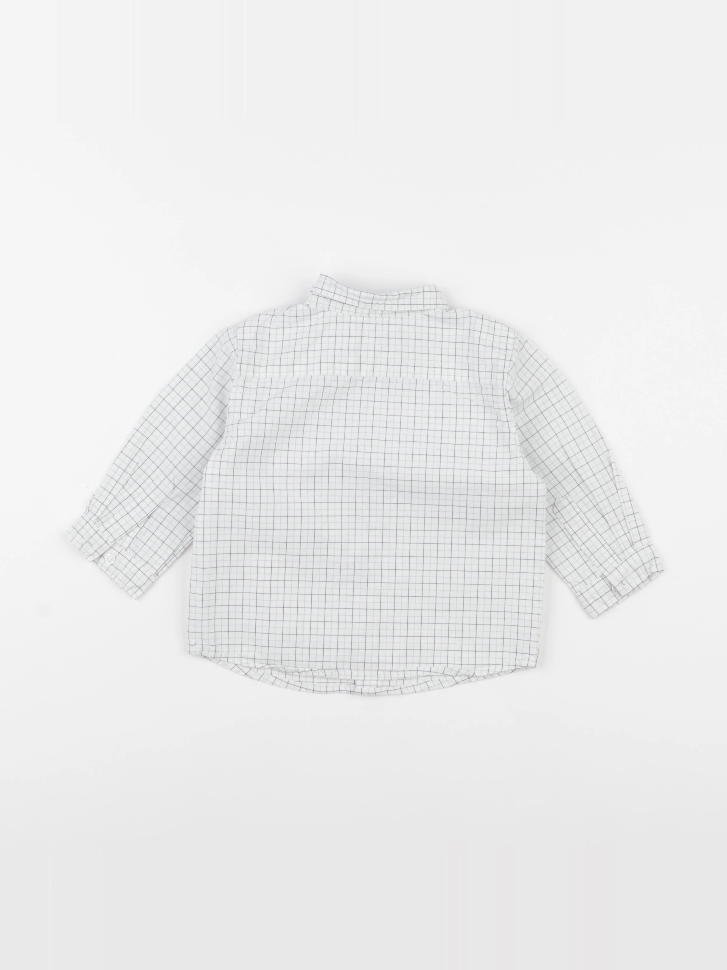Boutchou - chemise multicolore - 9 mois
