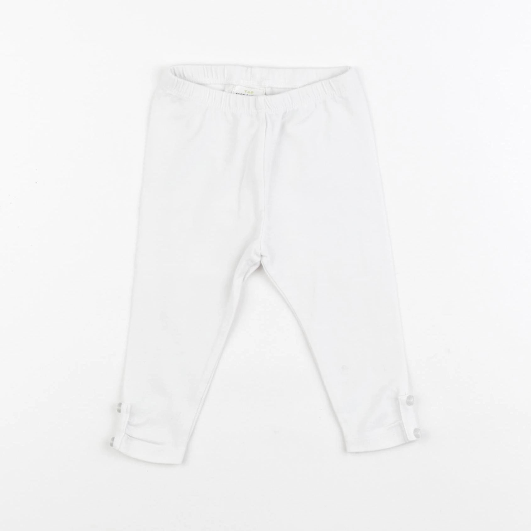 Tape à l'oeil - legging blanc - 6 mois