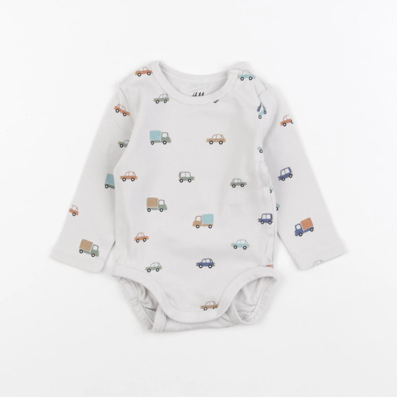 H&M - body marron - 3/6 mois