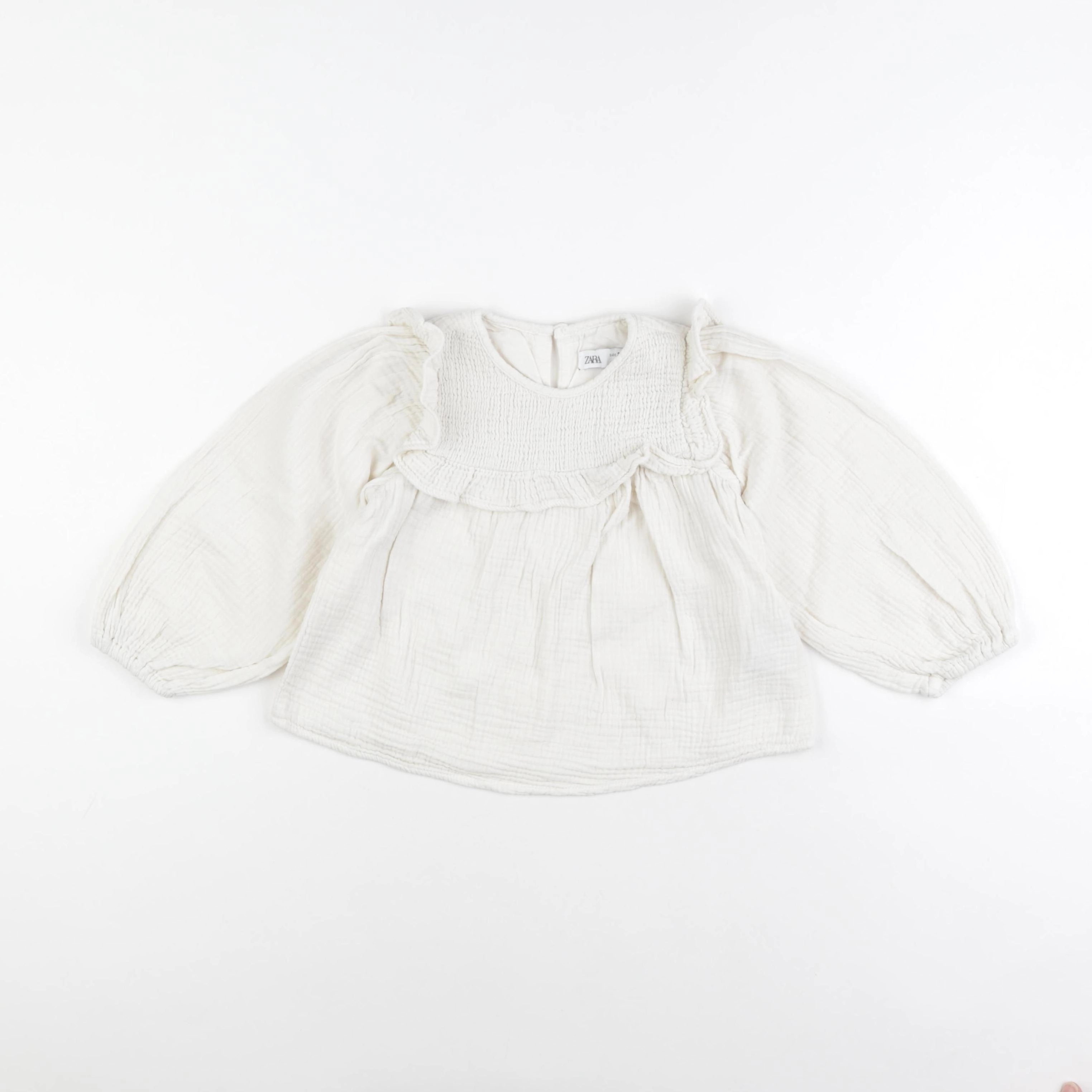Zara - blouse beige - 3/4 ans