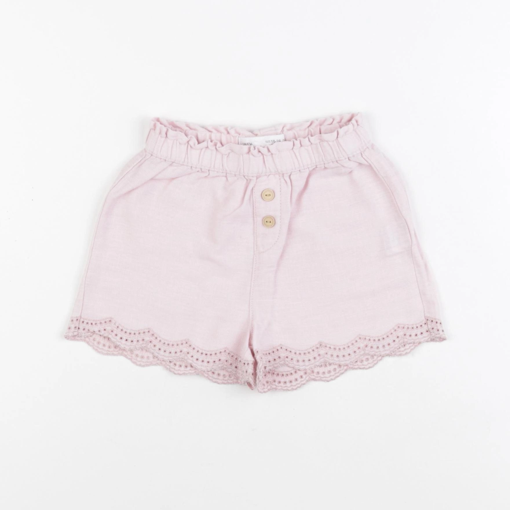Zara - short rose - 18/24 mois